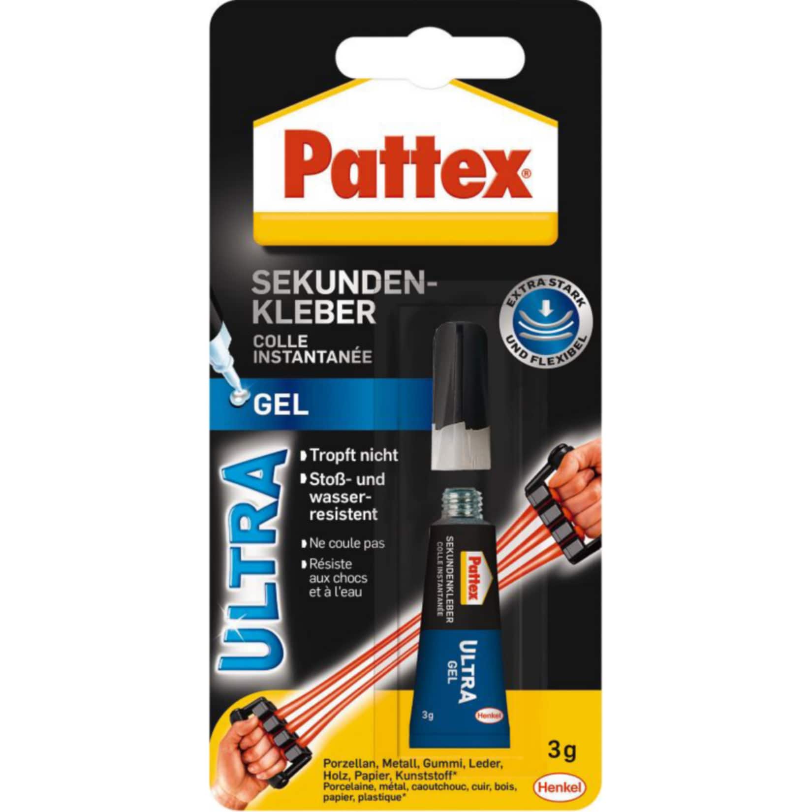 Pattex Sekundenkleber Ultra Gel 3g - Bild 1