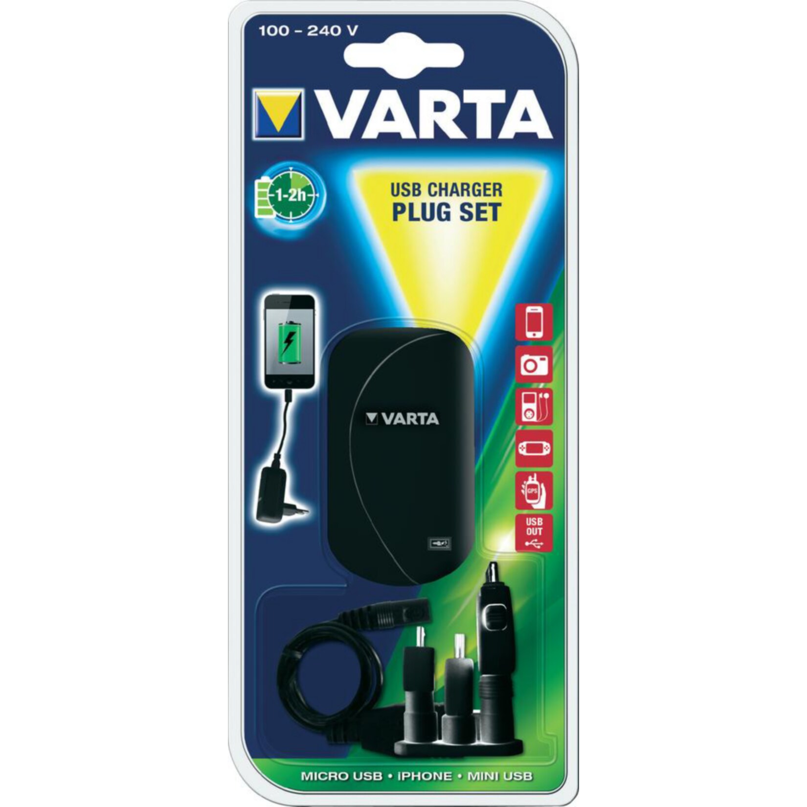 Varta Prof. V Man Plug Set 57057 USB Lader - Bild 1