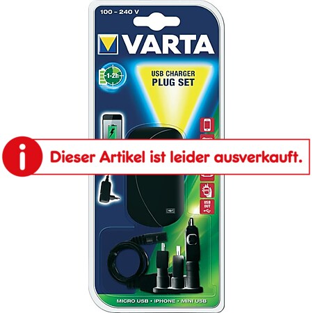 Varta Prof. V Man Plug Set 57057 USB Lader - Bild 1