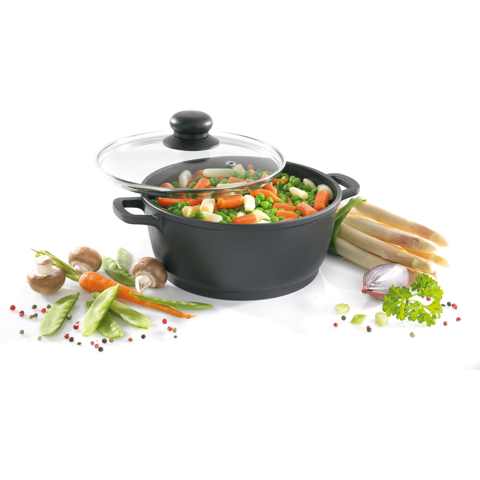 Aluguss-Fleischtopf Leipzig 16 cm - Bild 1