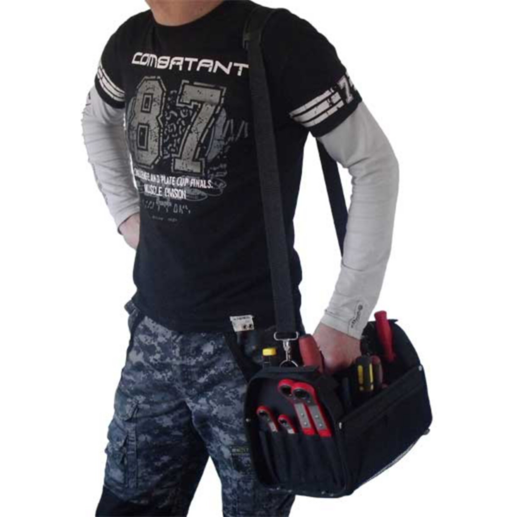 Mauk Hochwertige Werkzeugtragetasche mit Doppelwand | 04043722015866