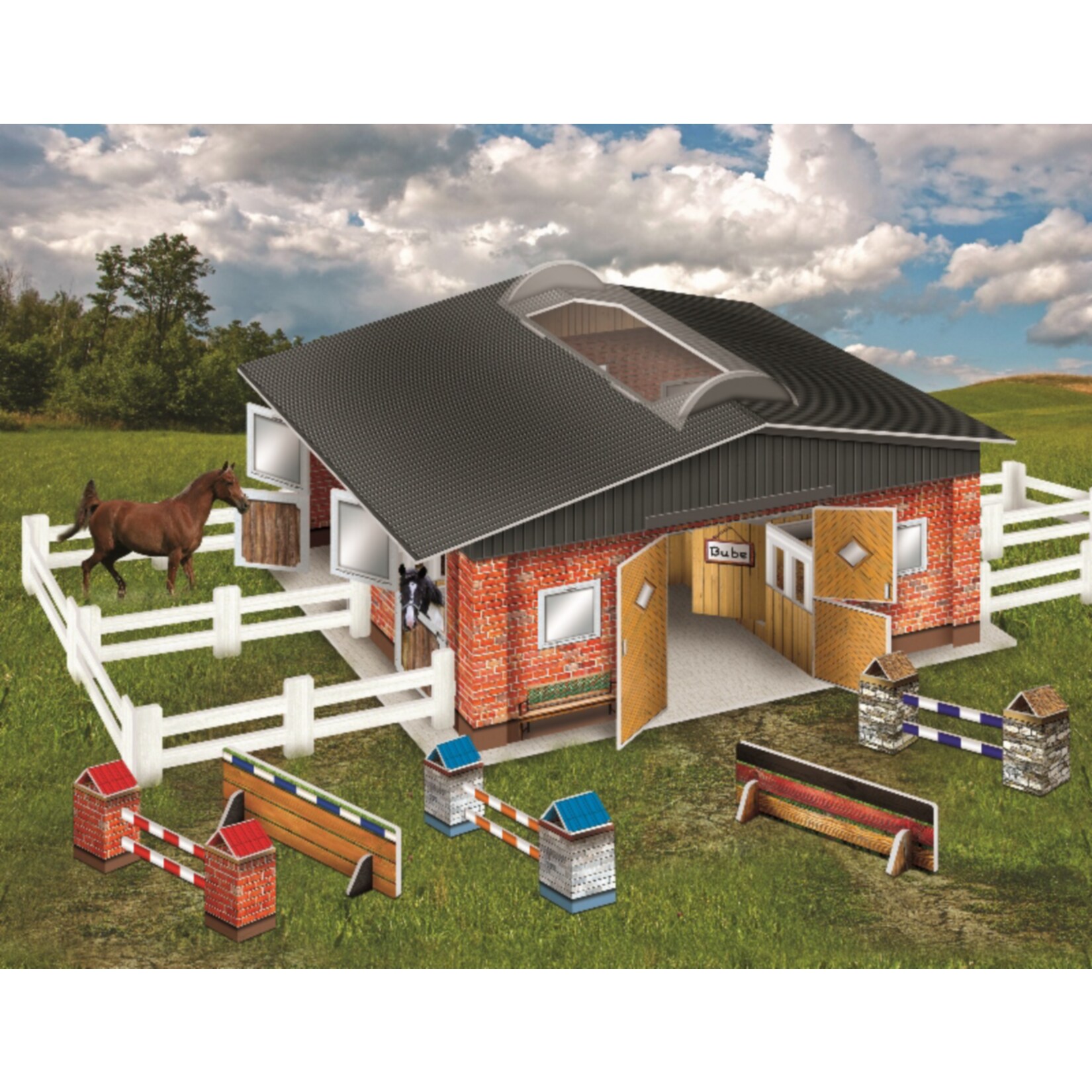 Reiterhof mit Reithalle - Bild 1