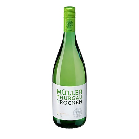 Müller Thurgau Qualitätswein trocken 11,0 % vol 1 Liter - Bild 1