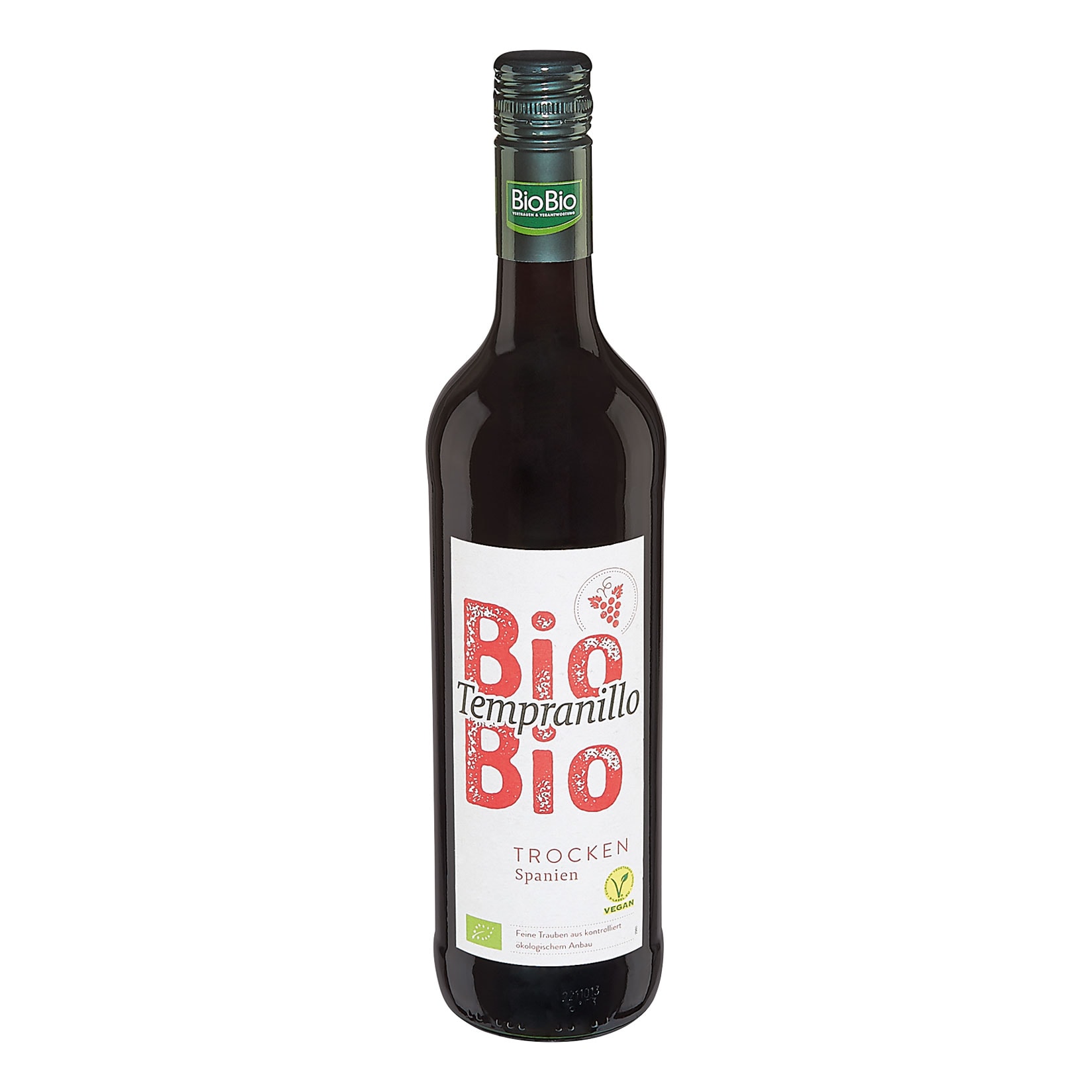 BioBio Tempranillo 12,5 % vol 0,75 Liter - Bild 1