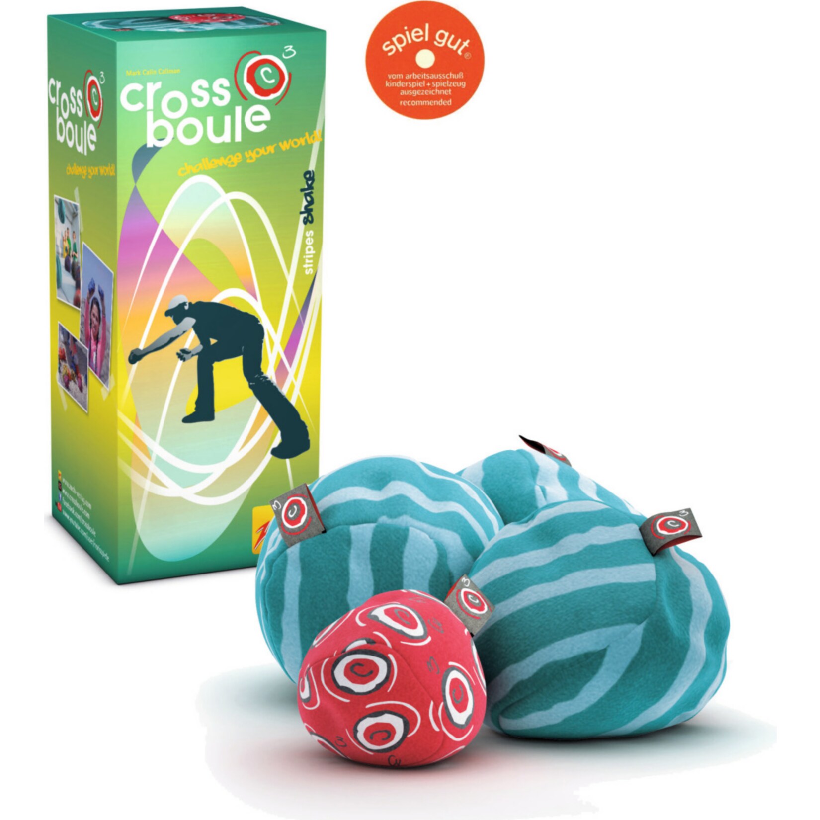 CrossBoule Single Set - stripes shake - Bild 1