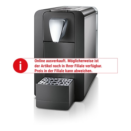 Cremesso Compact One II - Kaffee- und Tee-Kapselmaschine, schwarz - Bild 1