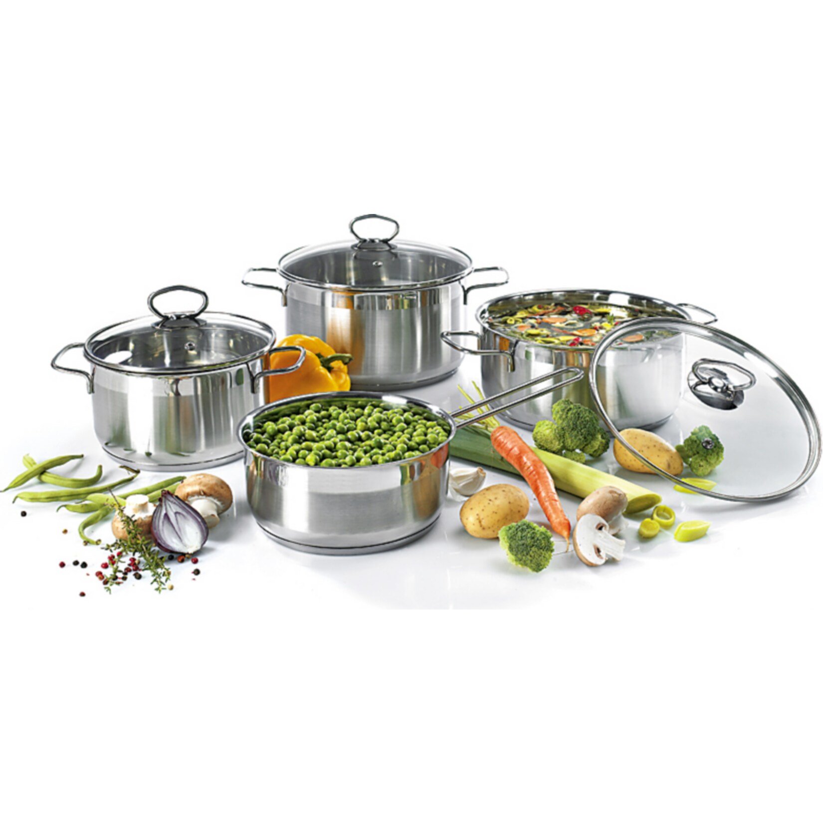 Set Manhattan 4/7 tlg. Edelstahl | 04006776048297