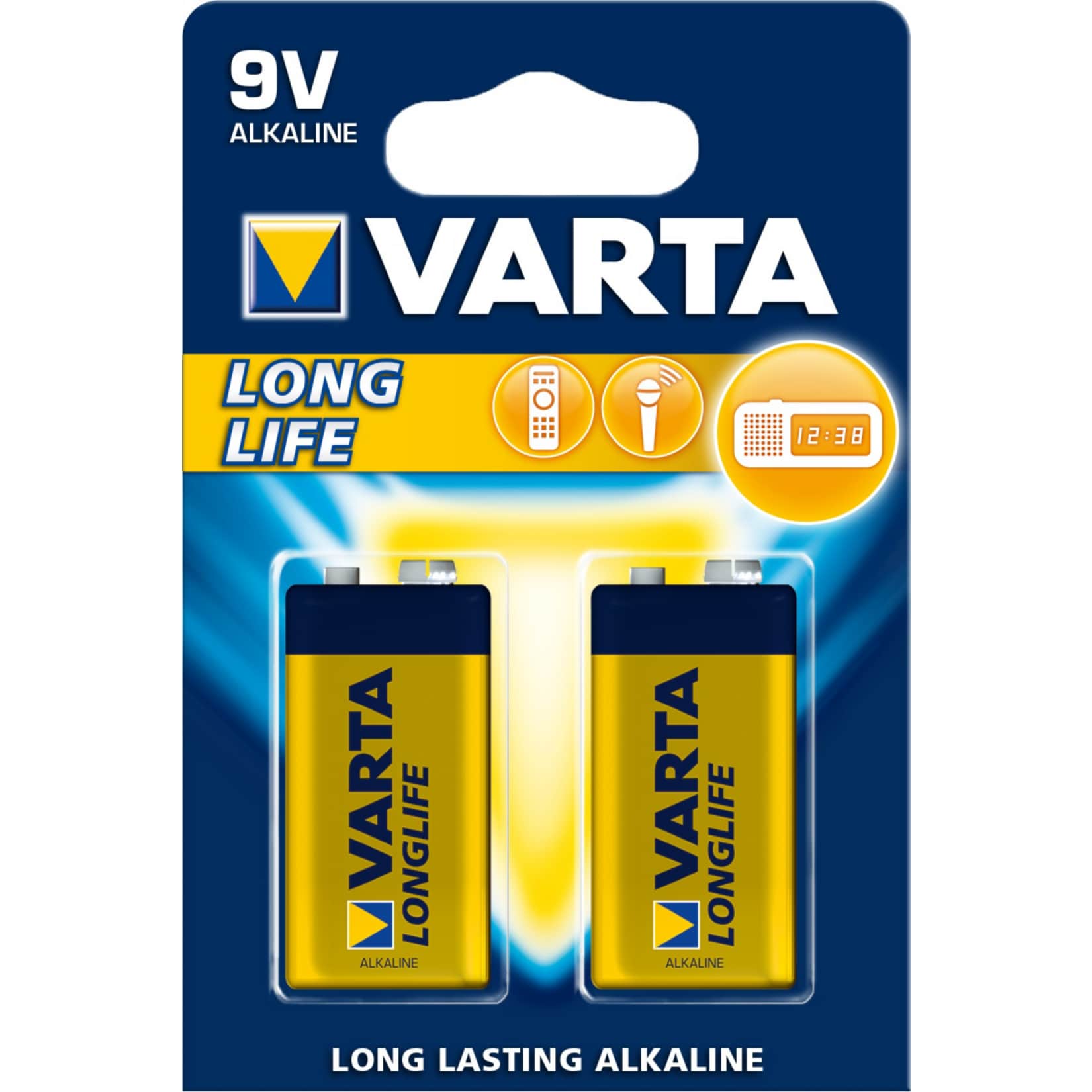Varta Longlife Batterien - 9V 2er - Bild 1