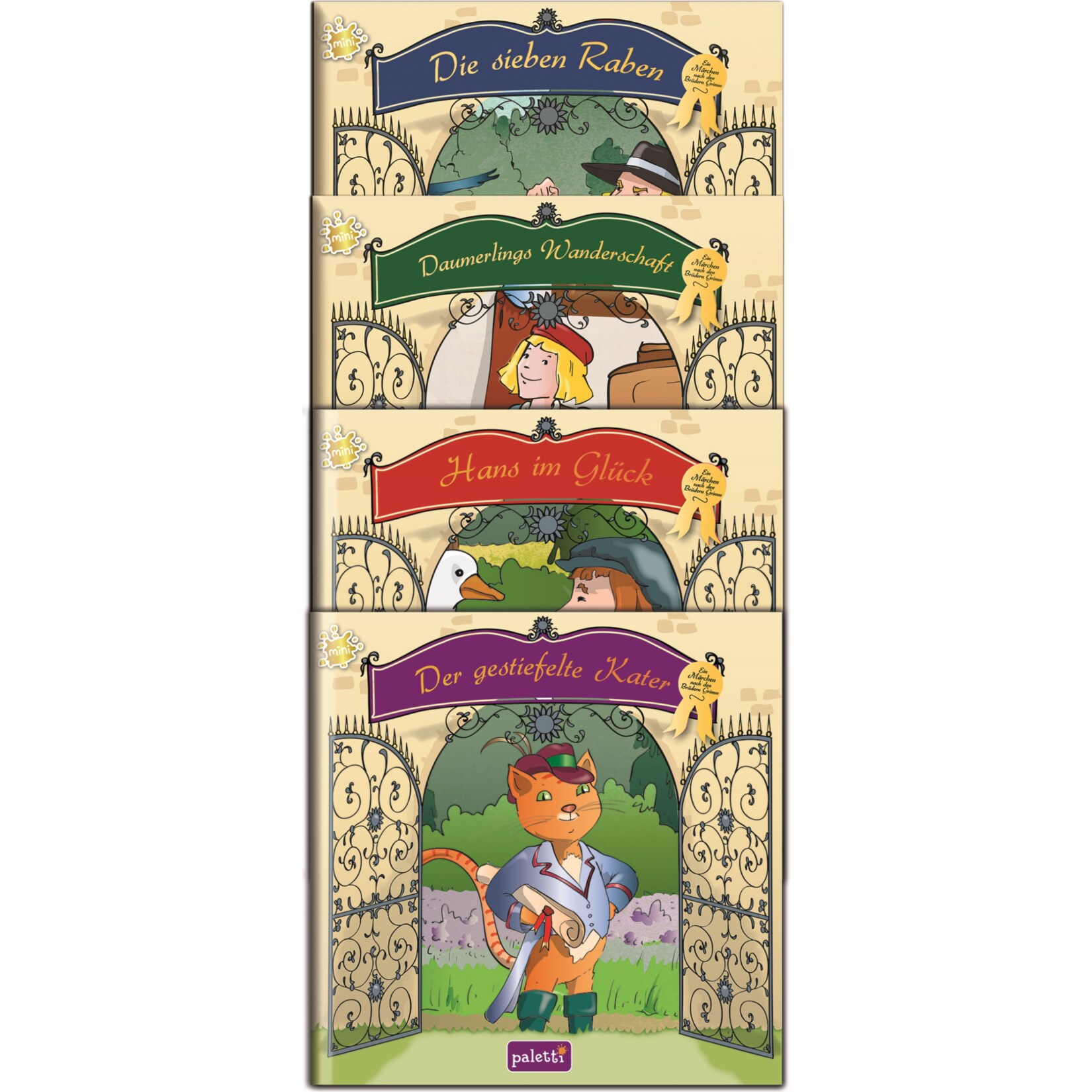 Minib&uuml;cher 4er - Bild 1