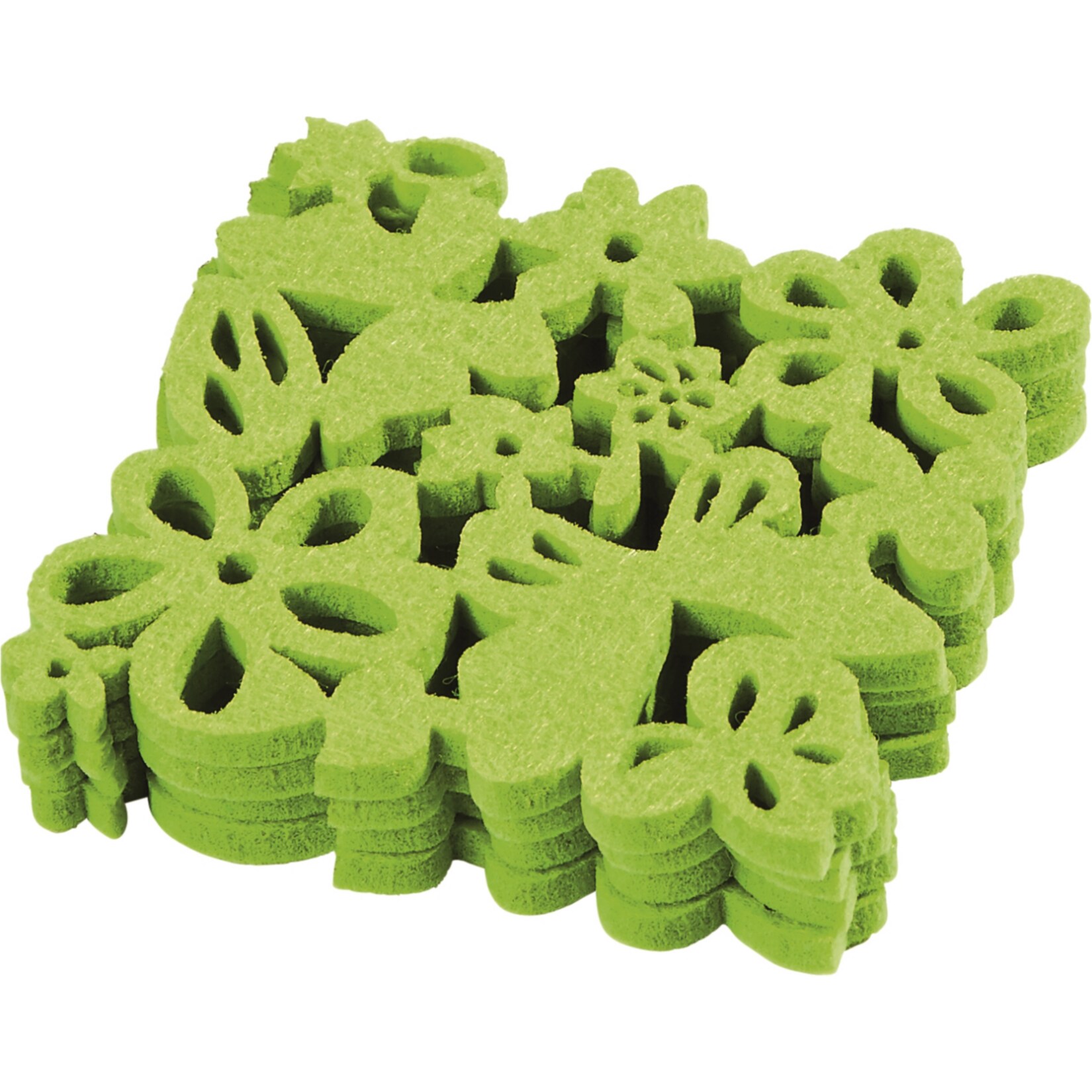 Filz Tischsets - Untersetzer 10 x 10 cm - Bild 1