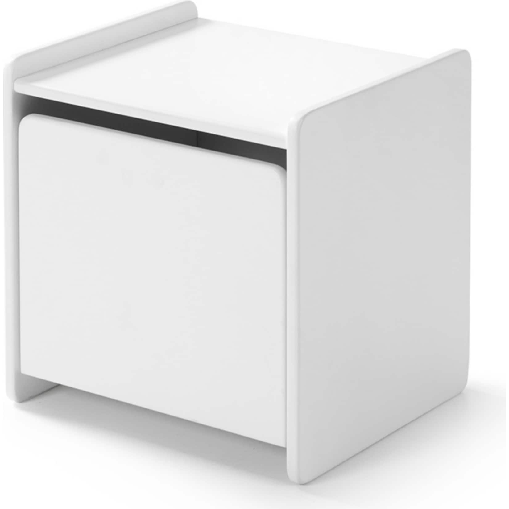 Vipack Nachtkommode Kiddy, 1-t&uuml;rig - Wei&szlig; - Bild 1