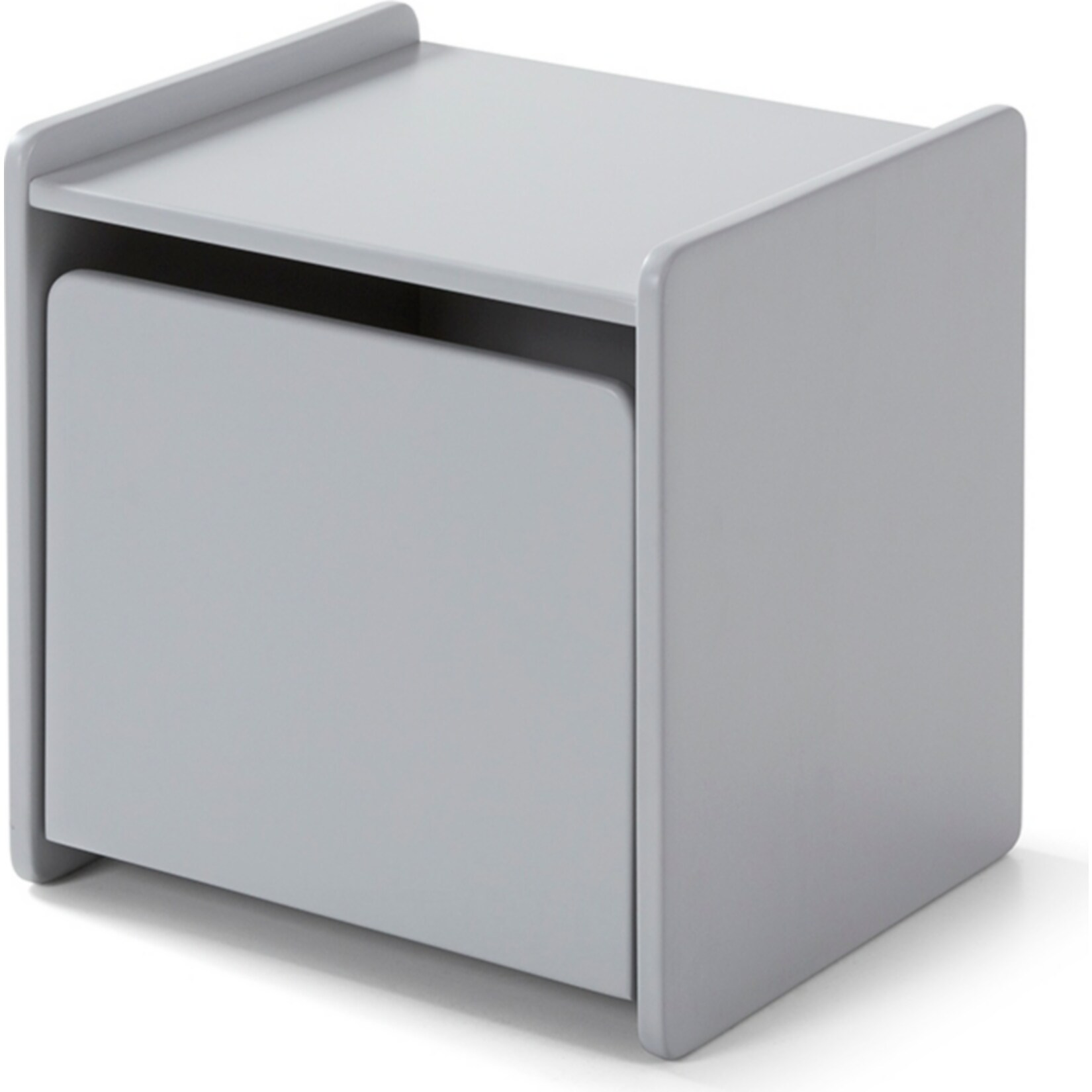 Vipack Nachtkommode Kiddy, 1-t&uuml;rig - Hellgrau - Bild 1