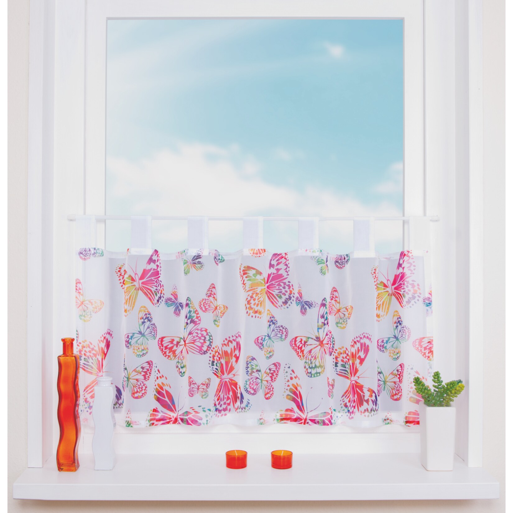 Bistro-Gardinen Schmetterling - Bild 1
