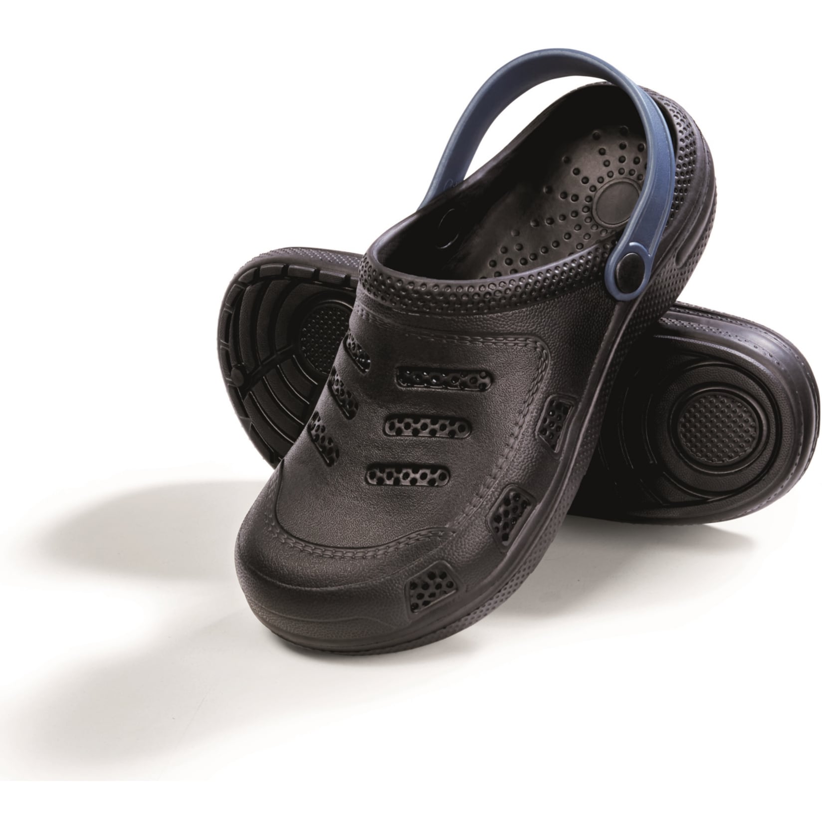 Sommerclogs f&uuml;r Damen und Herren schwarz, Gr&ouml;&szlig;e 42 - Bild 1