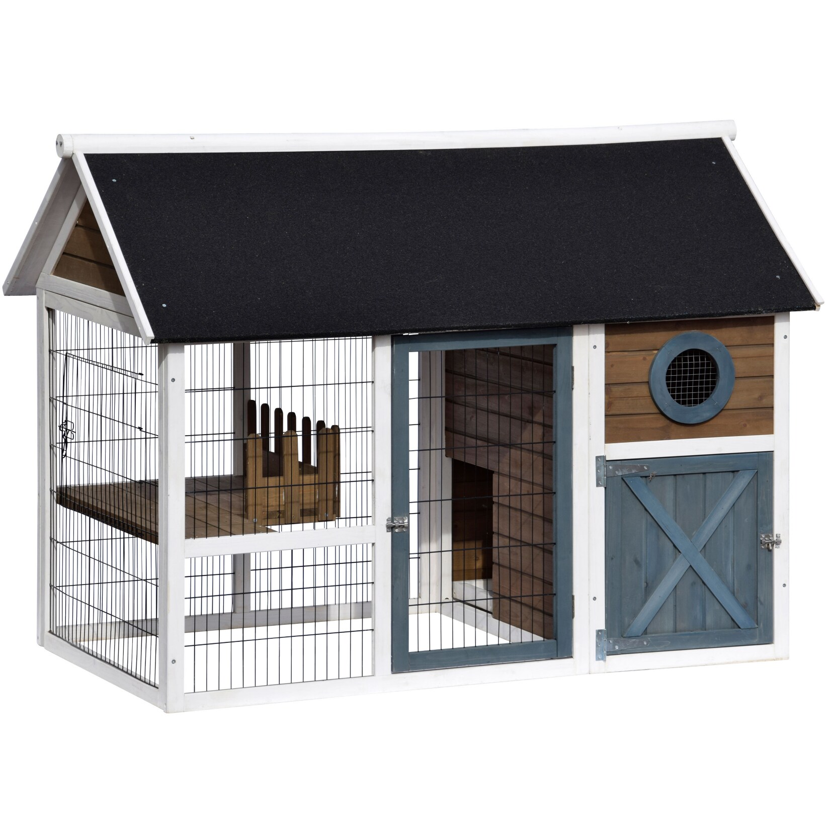 Dobar gro&szlig;er Kleintierstall mit Au&szlig;engehege und Terrasse - Bild 1