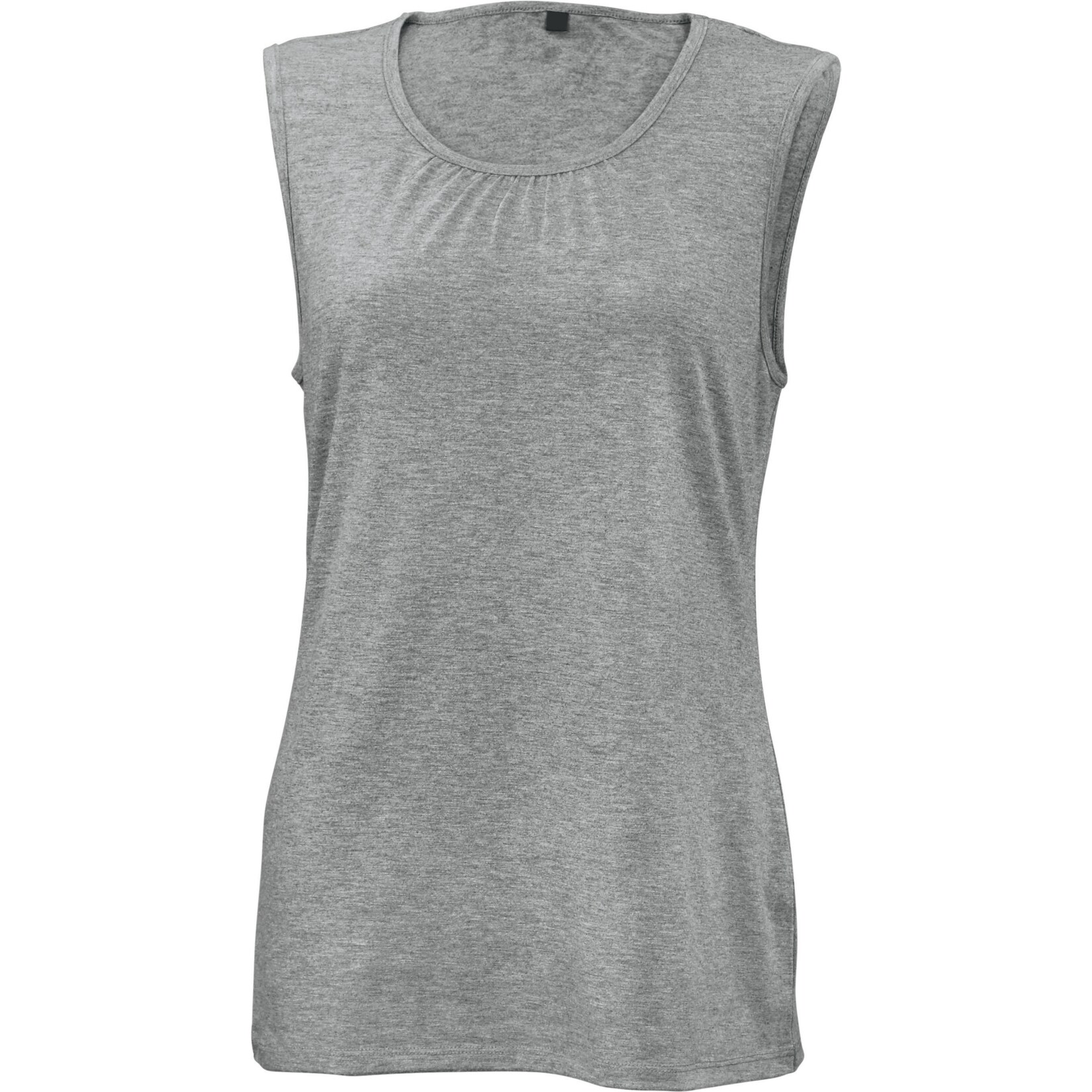 Damen Top - grau mele, Gr&ouml;&szlig;e M - Bild 1