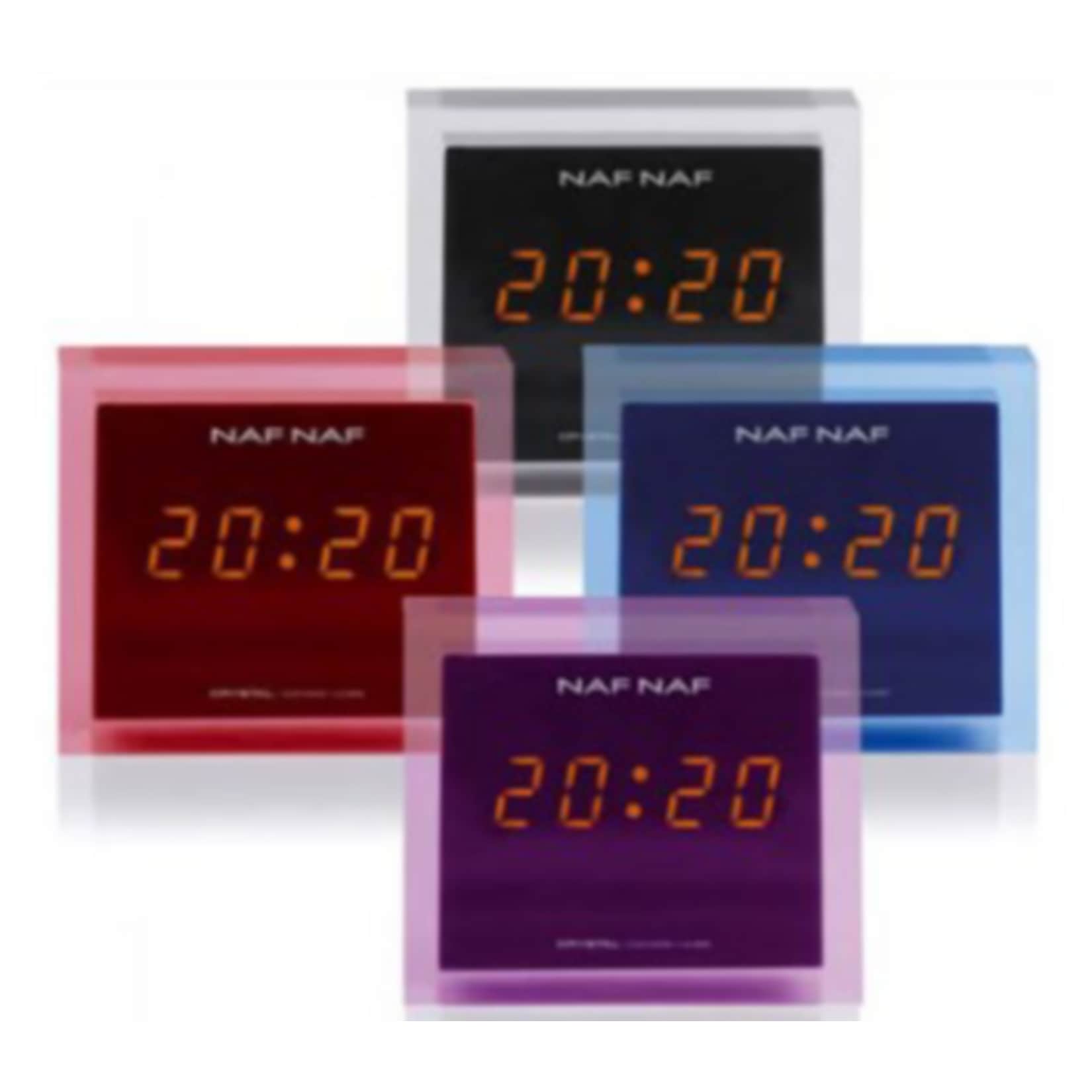 NafNaf Crystal Uhrenradio - blau - Bild 1