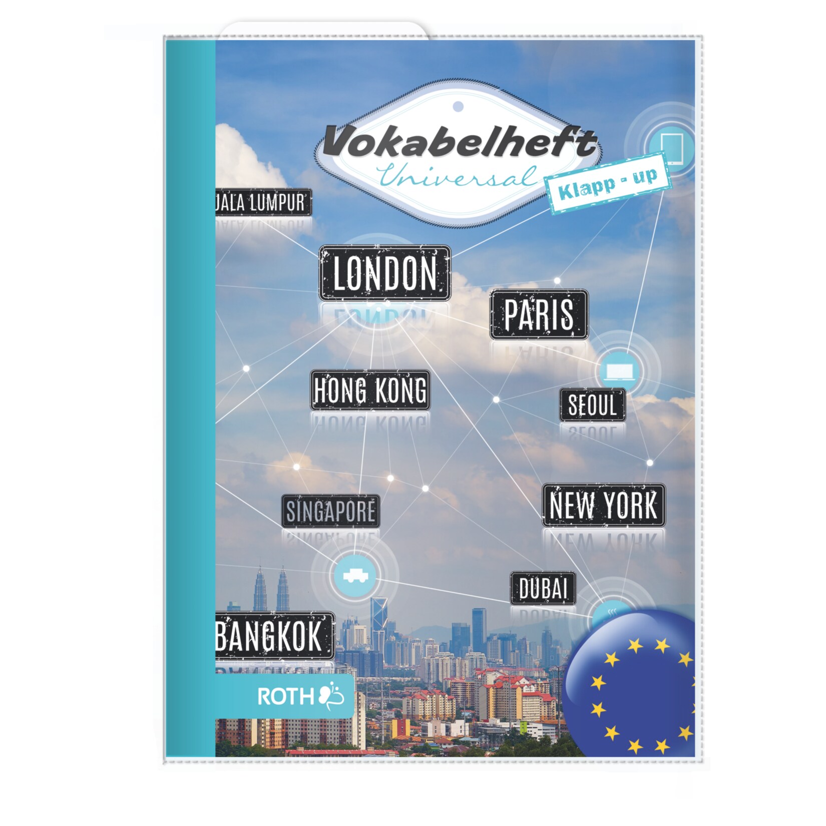 Vokabelheft DIN A5 - St&auml;dtenamen - Bild 1