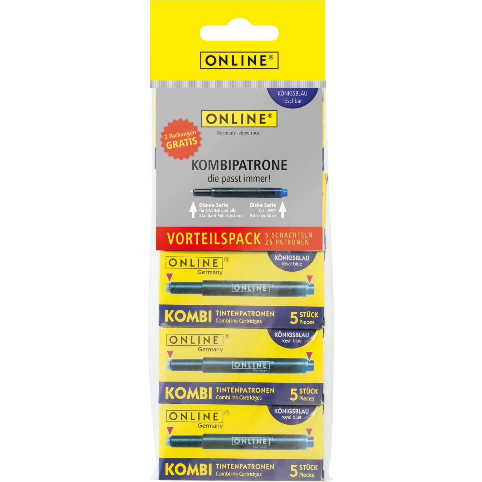 Kombipatrone K&ouml;nigsblau - Bild 1