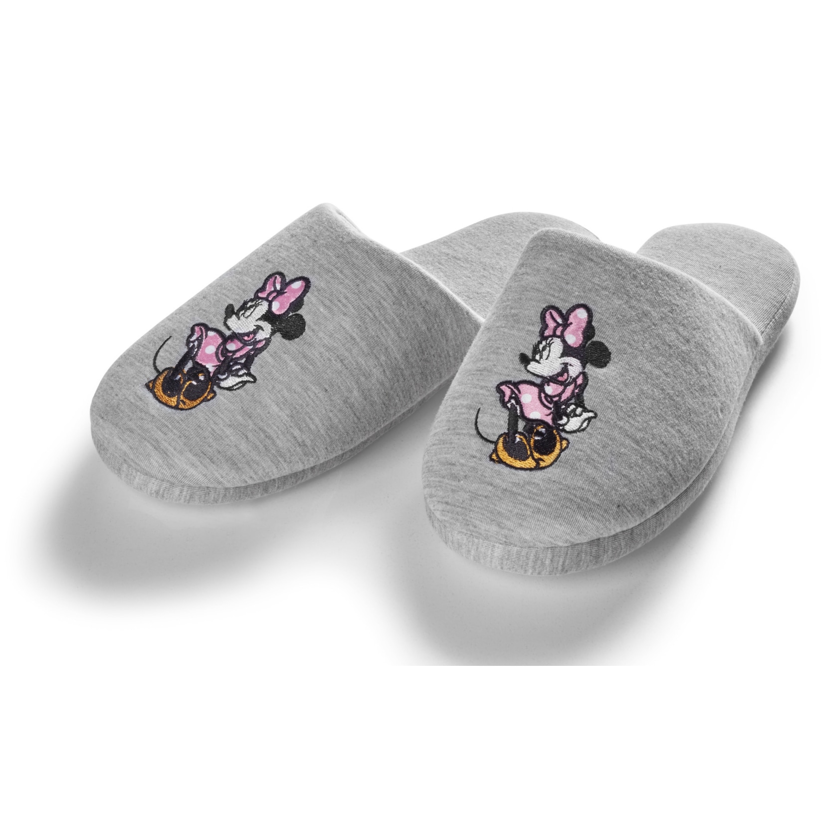 Damen Hausschuhe Minni Mouse / Grau Gr. 36/37 - Bild 1