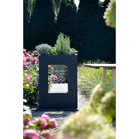 Dobar 96110e Design-Gartenbrunnen mit Pflanzoption online kaufen bei Netto