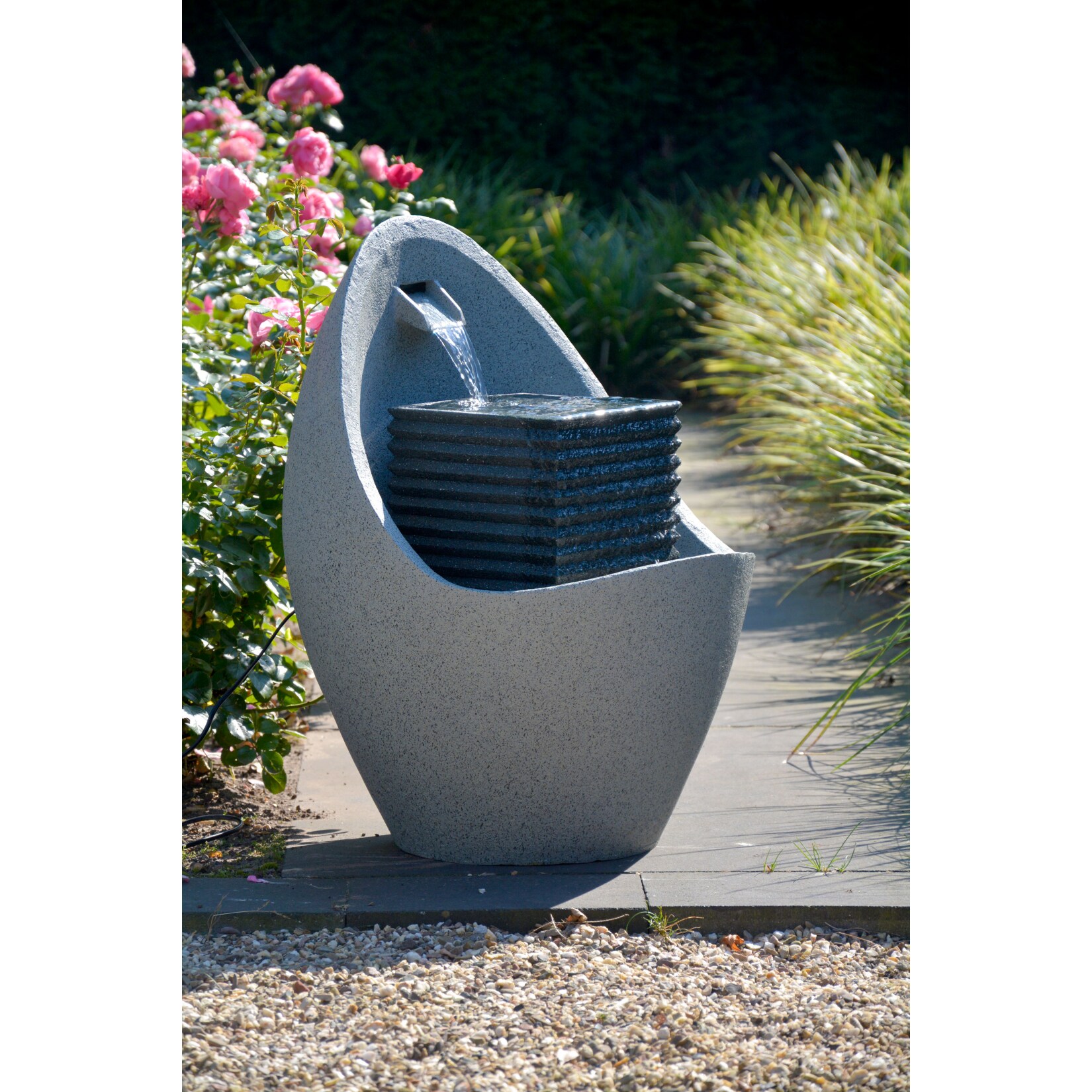 Dobar 96140e Design-Gartenbrunnen | 04055894961407
