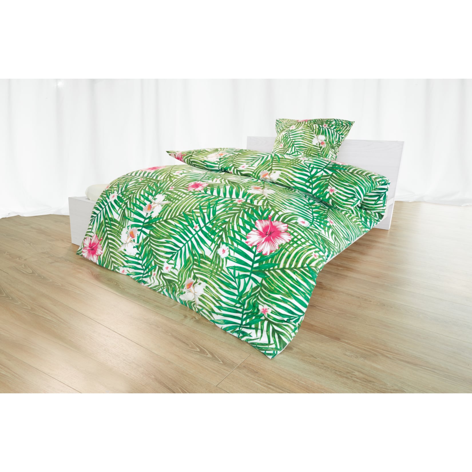 Dekor Bettw&auml;sche Dschungel, 135x200 cm - Bild 1