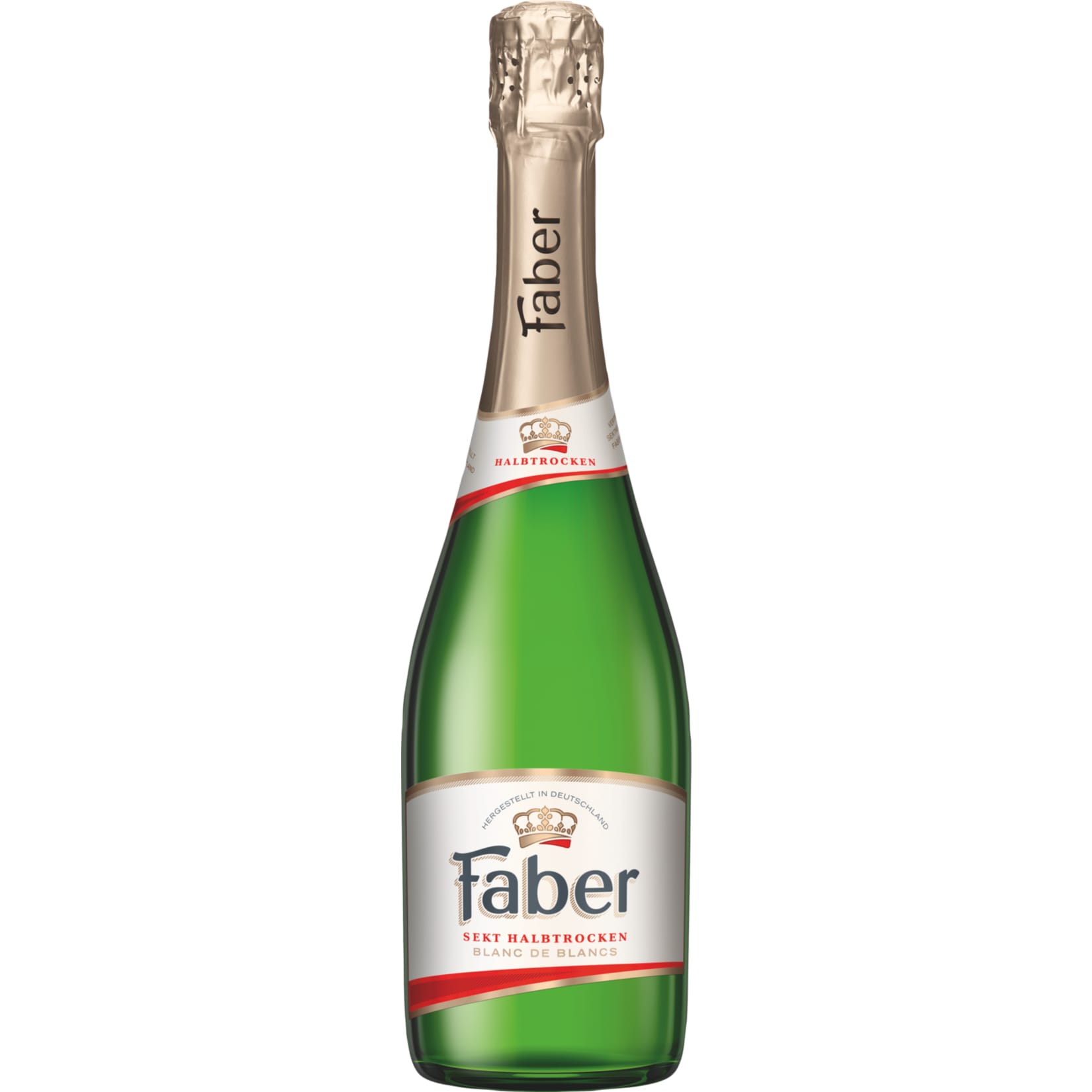 Faber Sekt halbtrocken 11,0 % vol 0,75 Liter - Bild 1