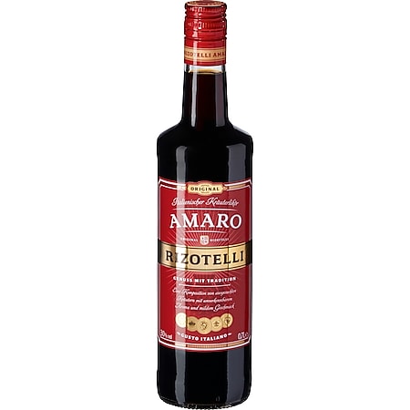Rizotelli Amaro Kräuterlikör 30,0 % vol 0,7 Liter - Bild 1