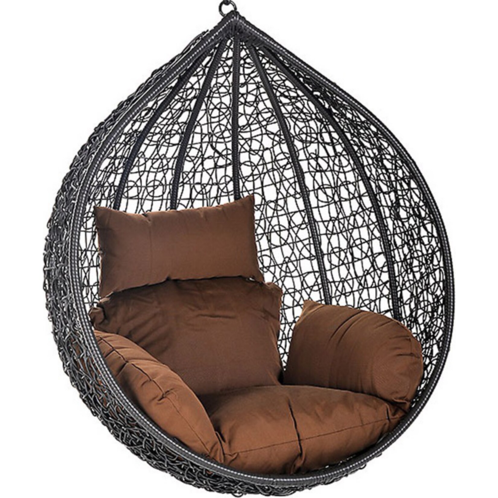 Home Deluxe Polyrattan Cielo Hängesessel, nur Korb | 04058166009685