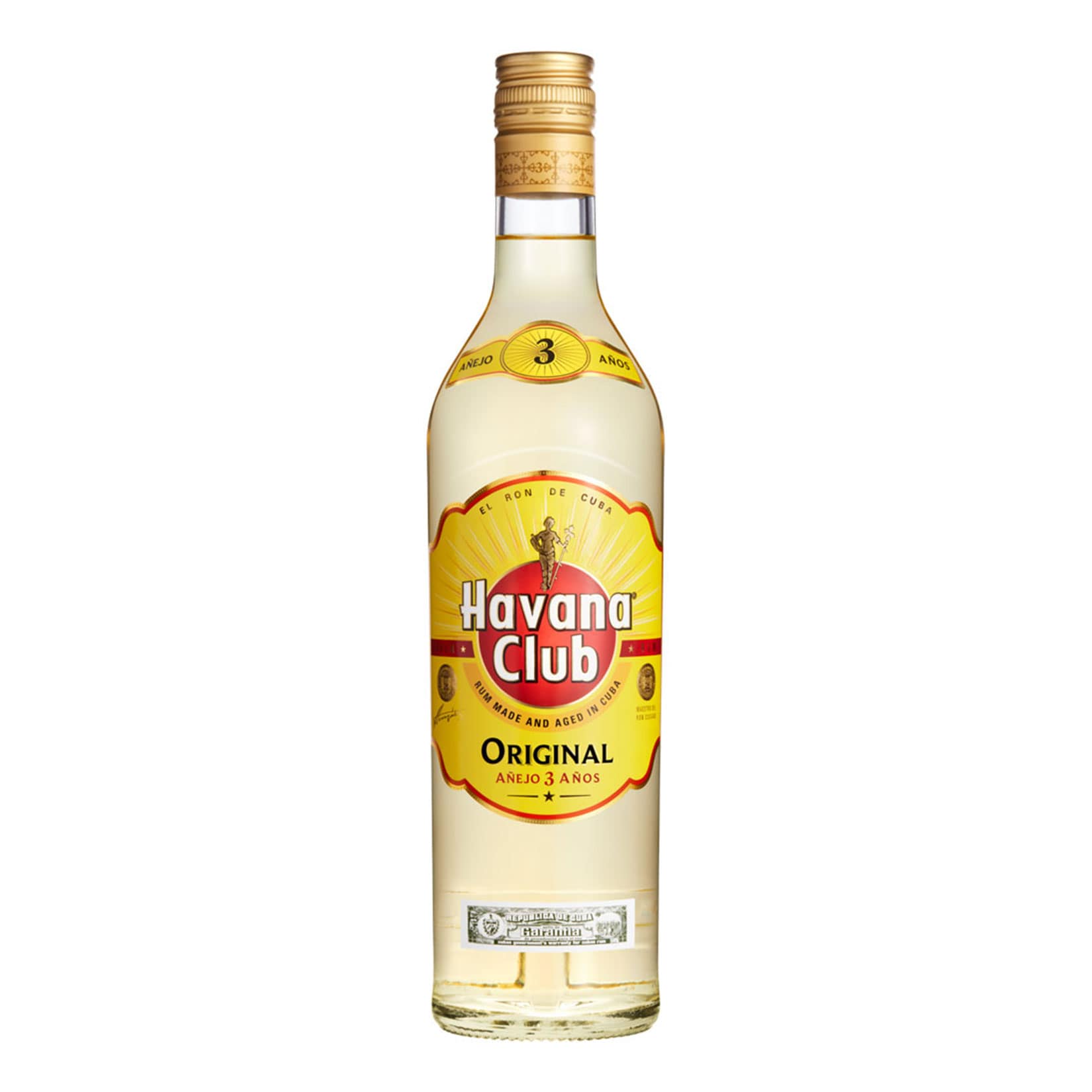 Havana Club 3 Jahre 37,5 % vol 0,7 Liter - Bild 1