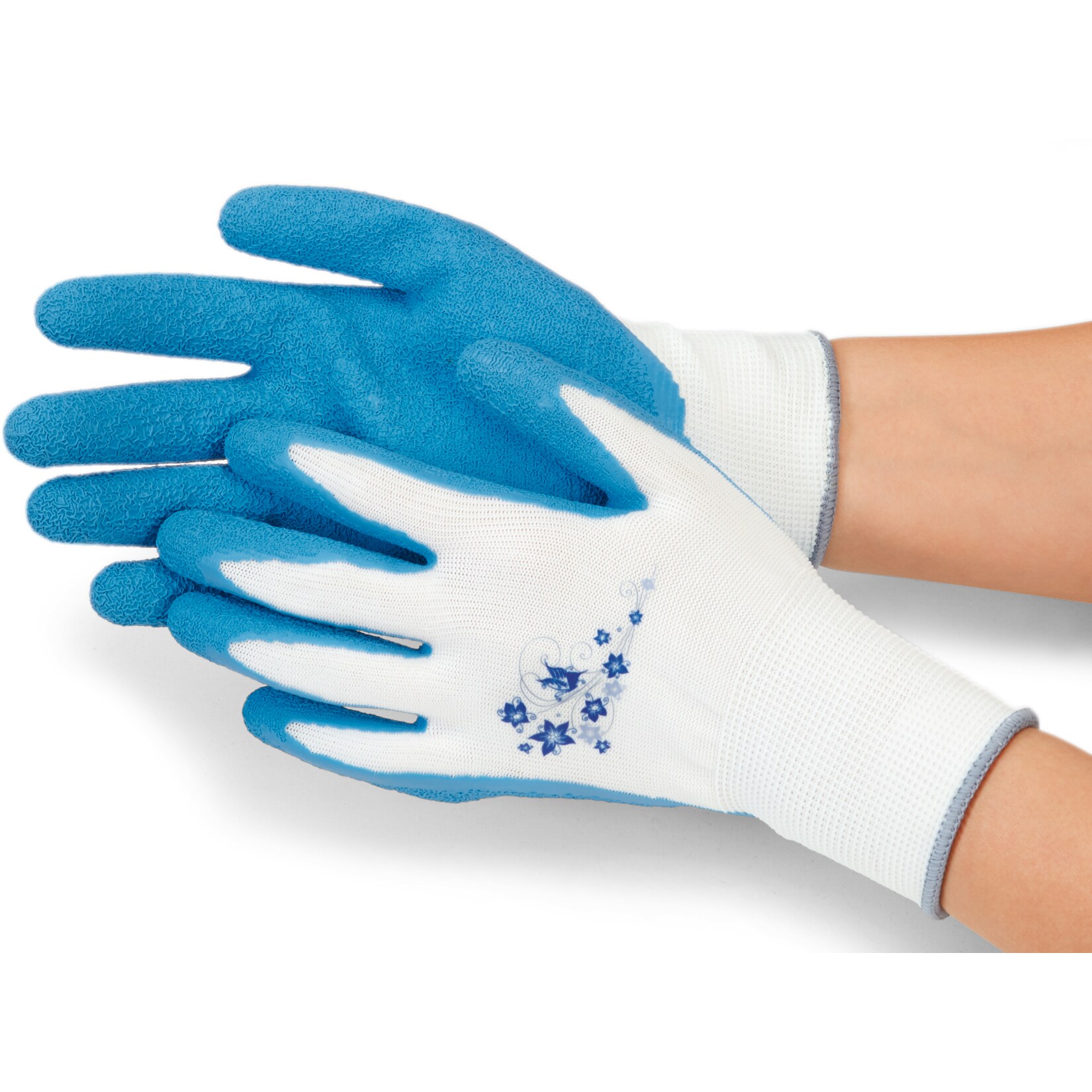 Living & Garden Universal-Handschuh, 2er Pack Gr. S blau - Bild 1