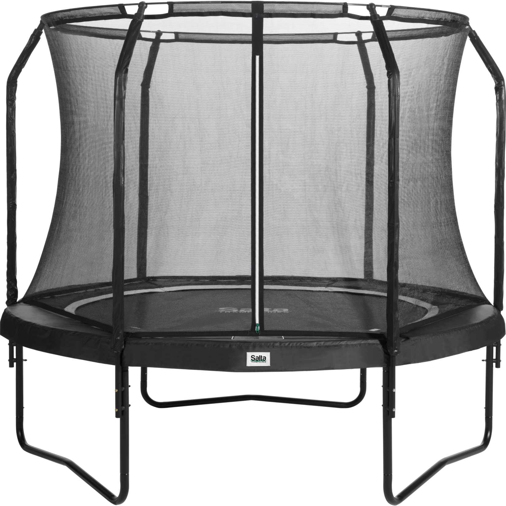 Salta Premium Black Edition - rund &Oslash;251cm -Trampoline mit Sicherheitsnetz - Bild 1