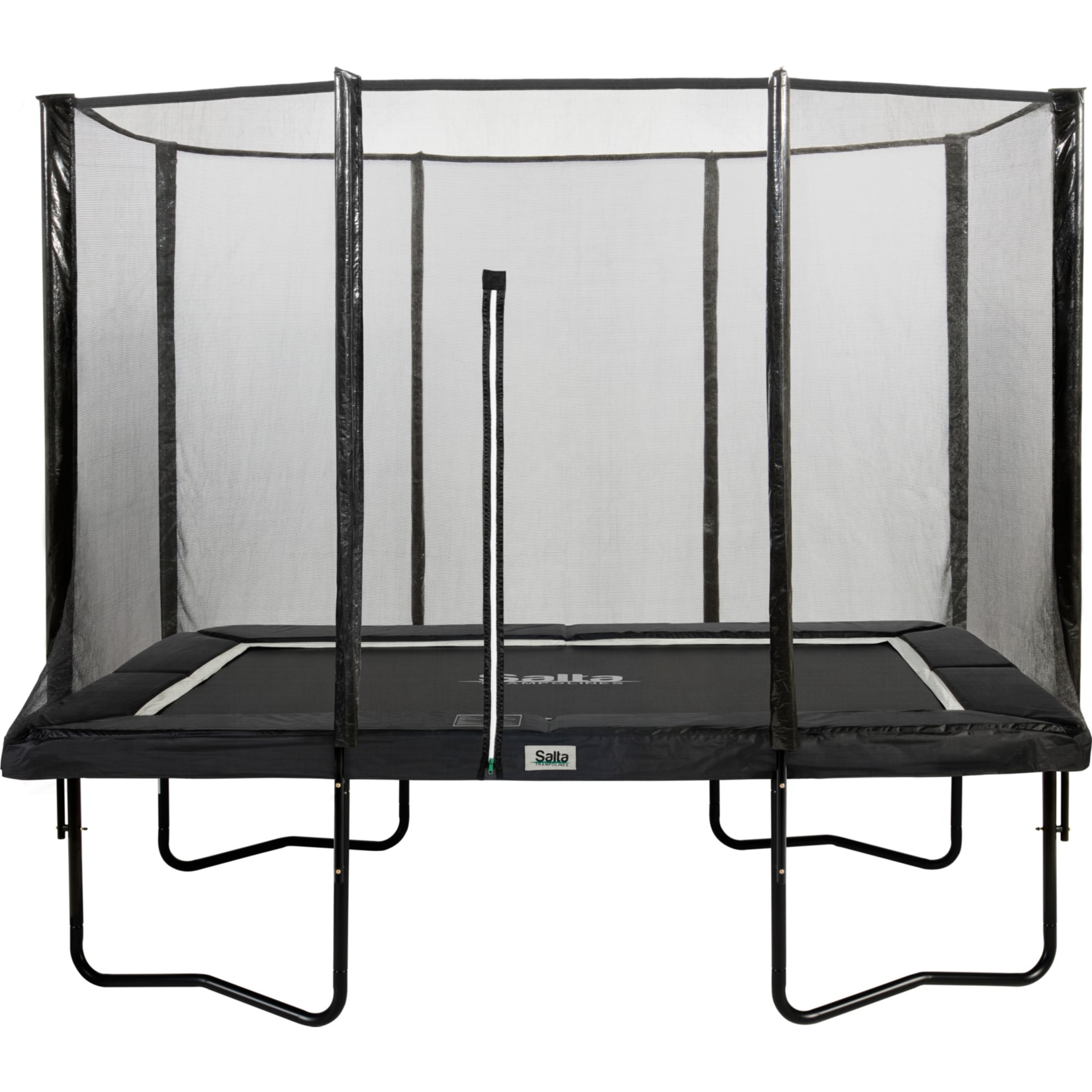 Salta Premium Black Edition - rechteckig - 153x214cm - Trampoline mit Sicherheitsnetz - Bild 1