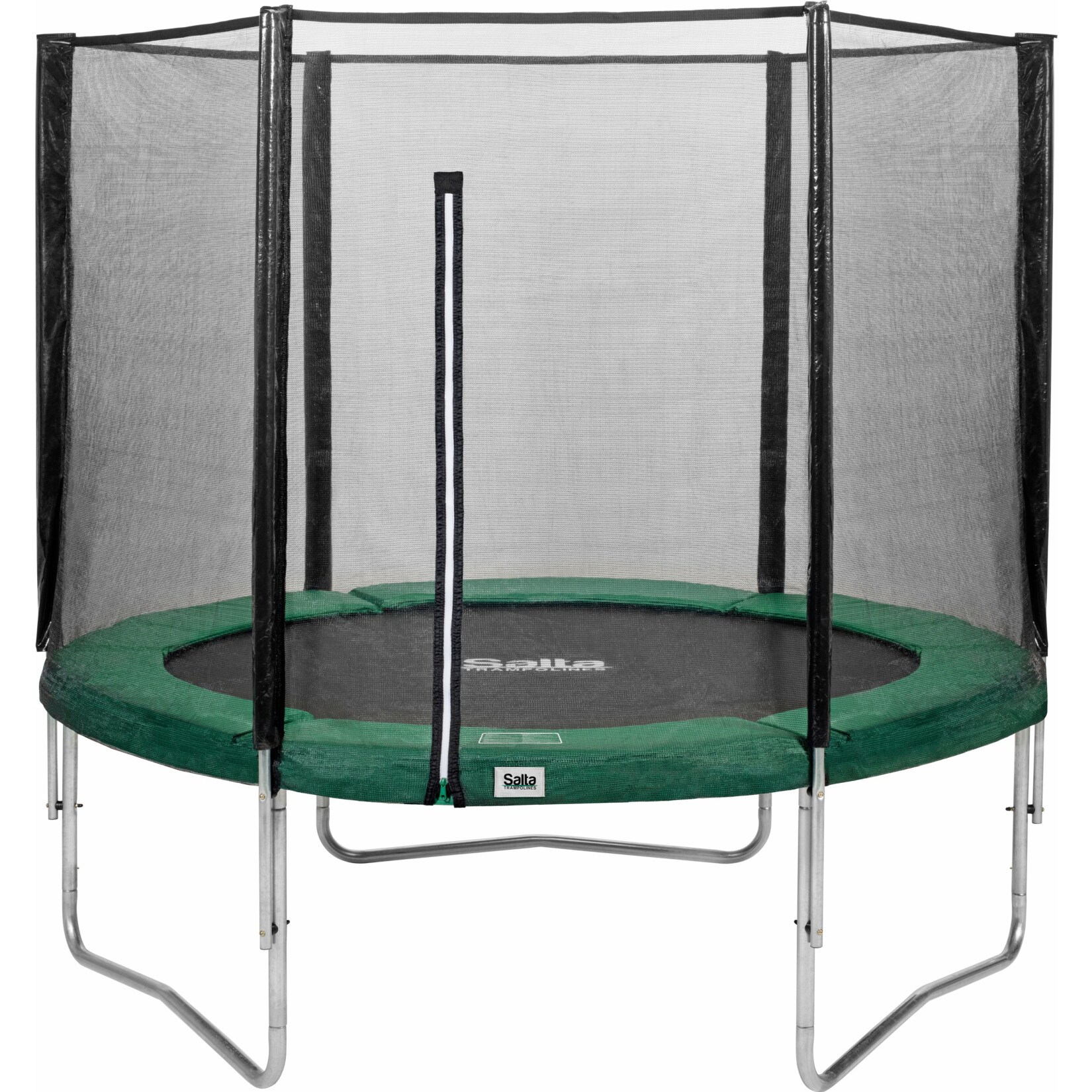 Salta Trampoline - Combo Set - &Oslash;305cm - Trampoline mit Sicherheitsnetz - Schutzrand Farbe: gr&uuml;n - Bild 1