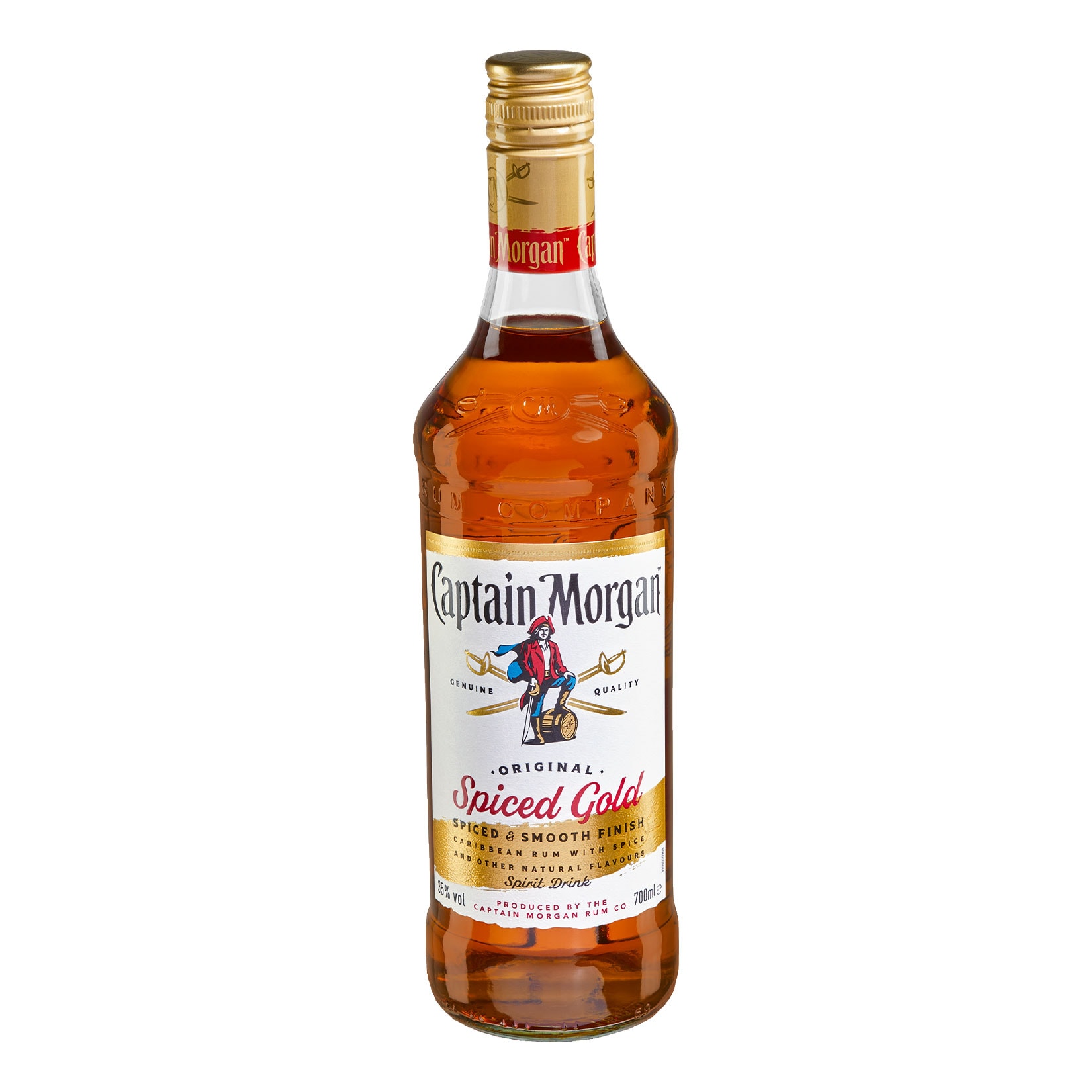 Captain Morgan Spiced Gold 35,0 % vol 0,7 Liter - Bild 1