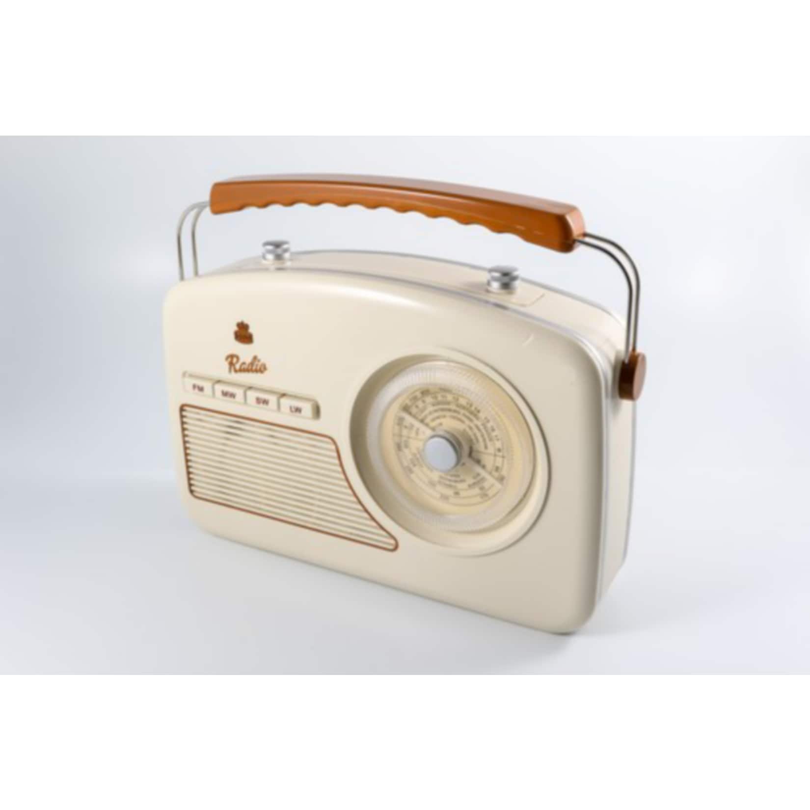 GPO Trendy Radio im 50er Jahre Design - creme - Bild 1