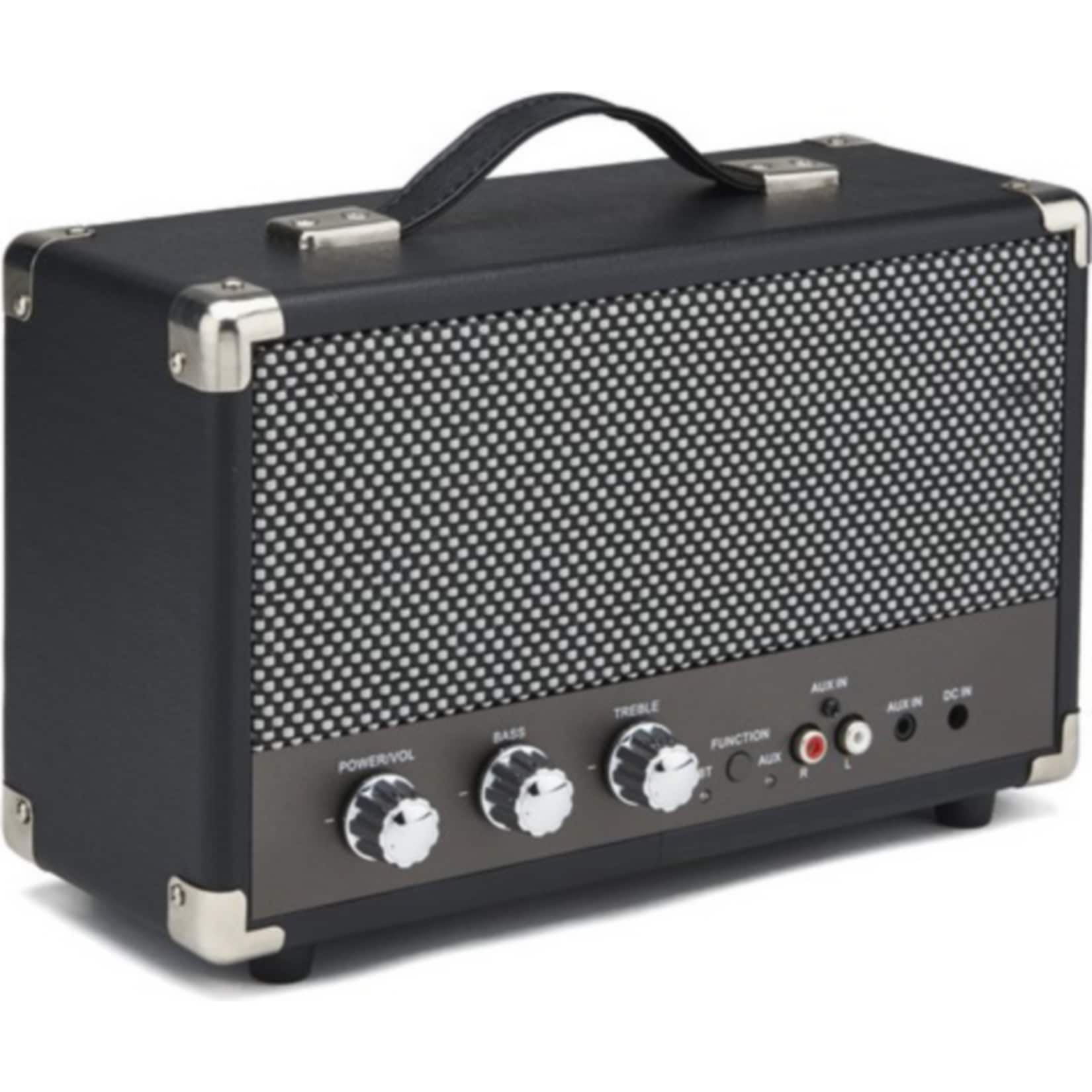 GPO nostalgischer Bluetooth Lautsprecher - schwarz - Bild 1