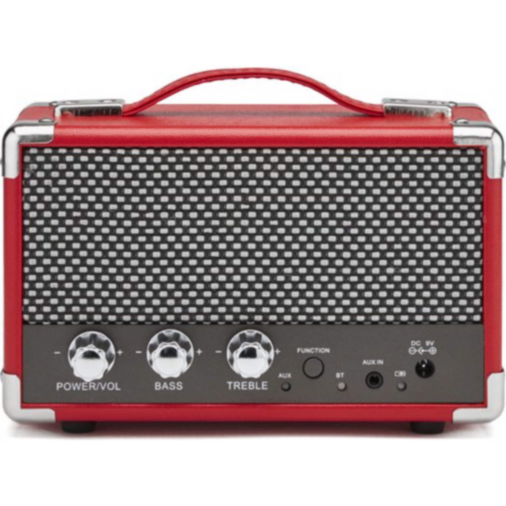 GPO Komfort Retro-Bluetooth Lautsprecher – rot