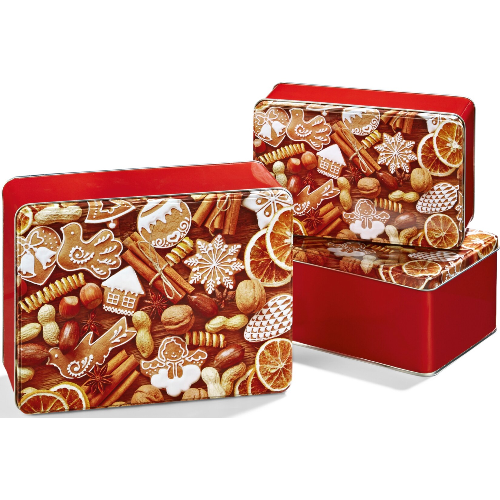 Keksdosen 3er rot - Bild 1