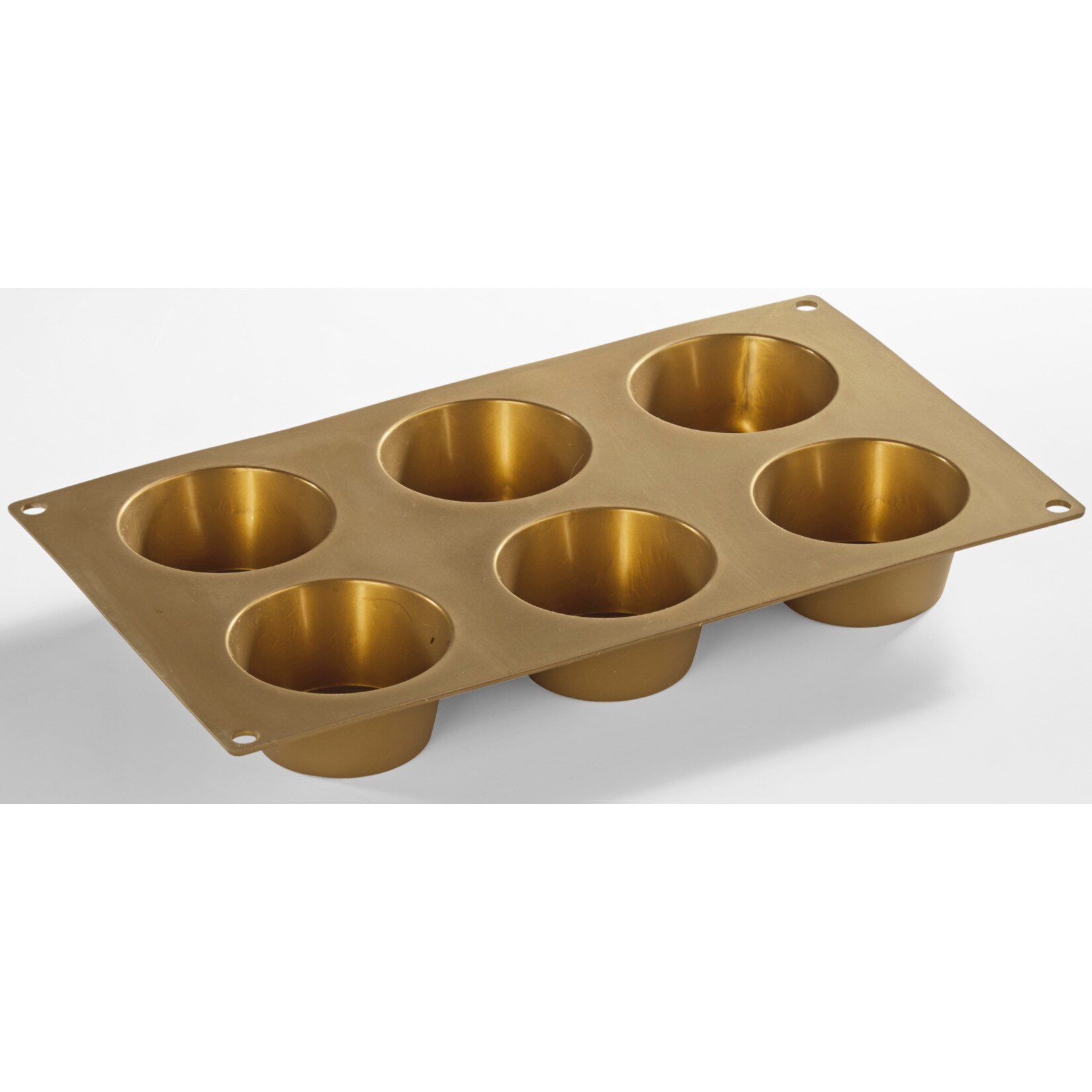 Kitchen Club Muffinform Silikon-Gold - Bild 1