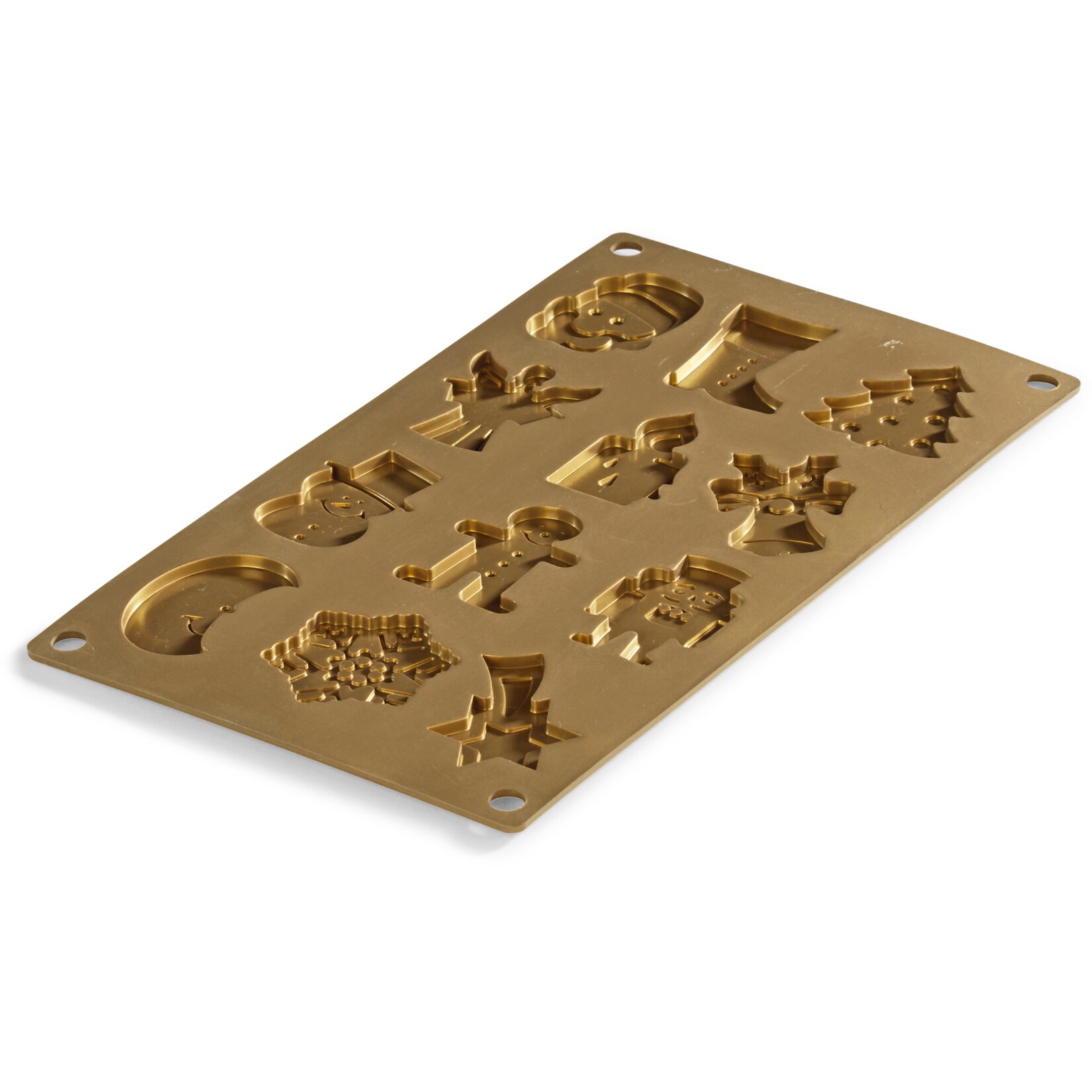 Kitchen Club Keksform Silikon-Gold - Bild 1