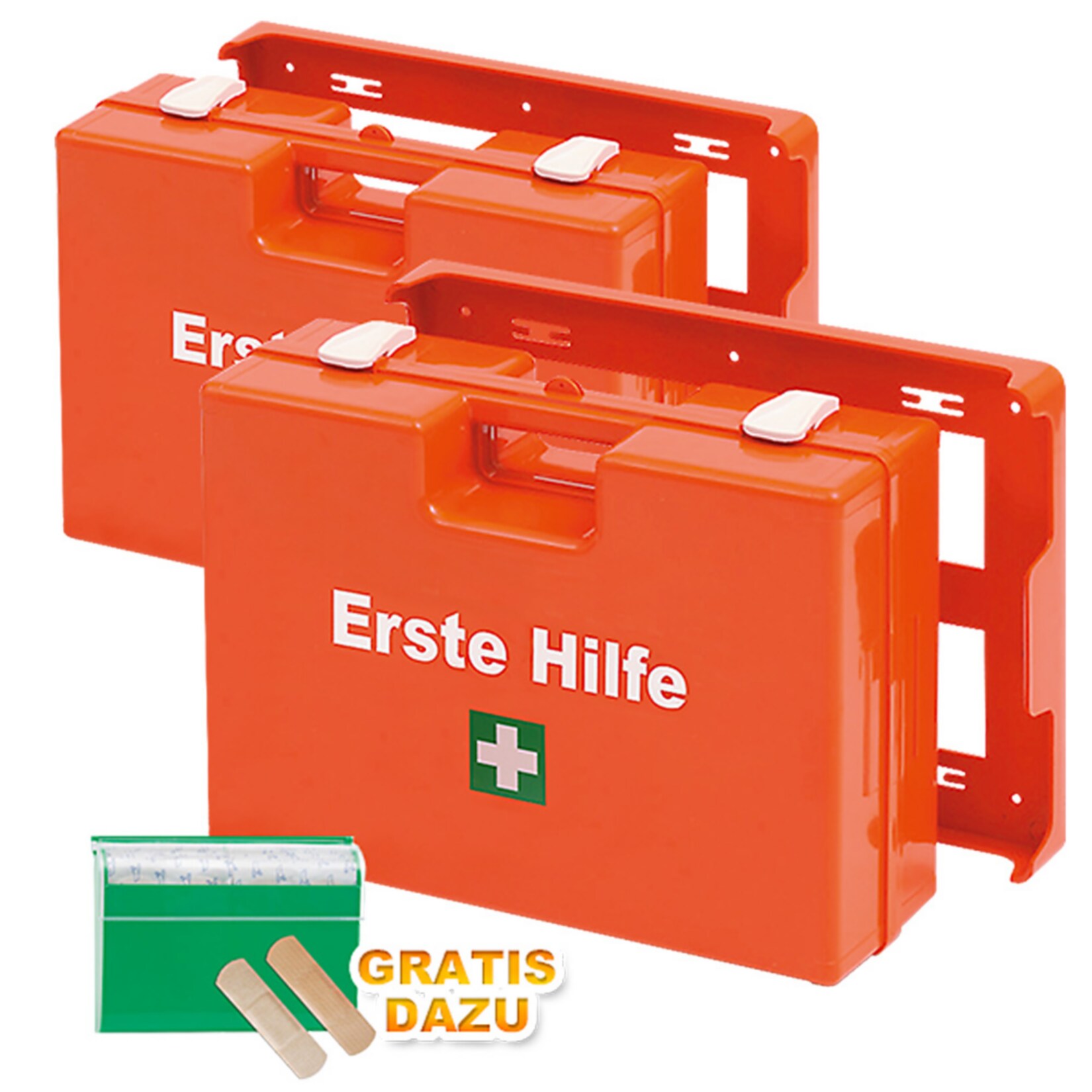 BRB Erste-Hilfe-Koffer-Set mit Pflasterspender | 08094301113691