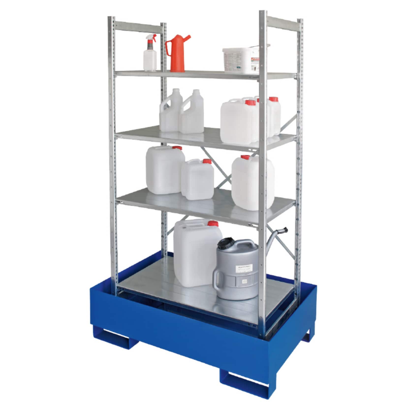 BRB Gefahrstoffregal mit Auffangwanne - Bild 1