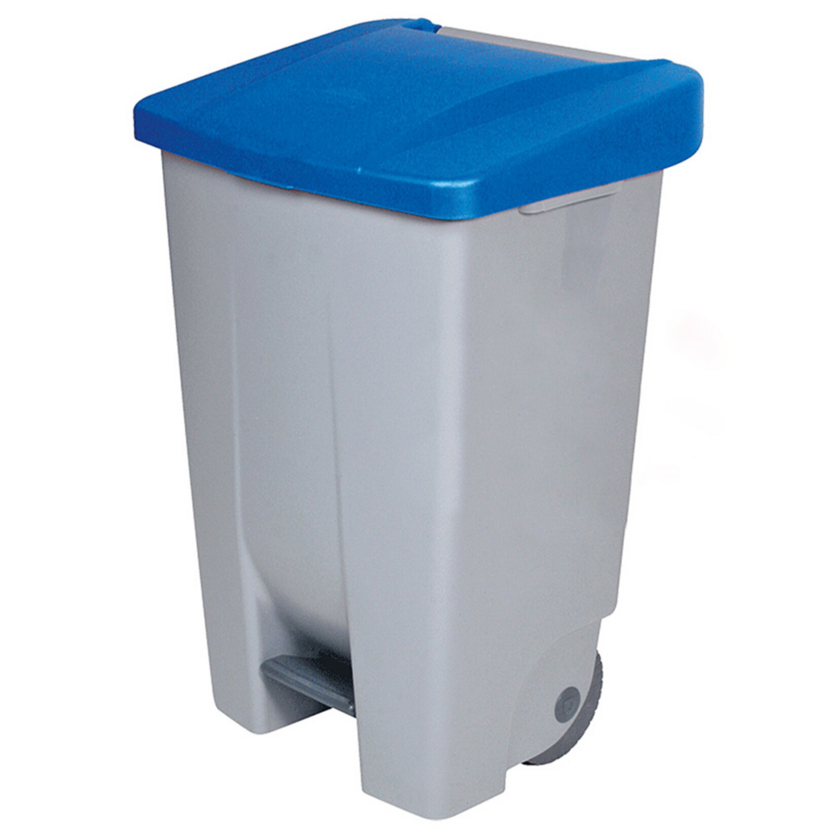 BRB Tret-Abfalleimer 80 Liter, blau