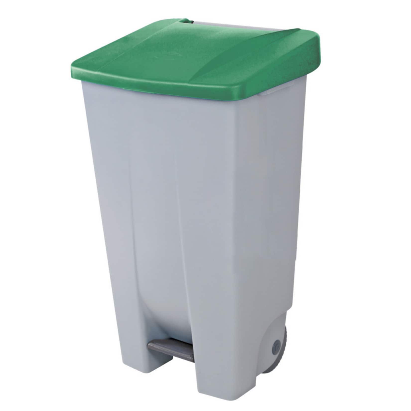 BRB Tret-Abfalleimer 120 Liter, gr&uuml;n - Bild 1