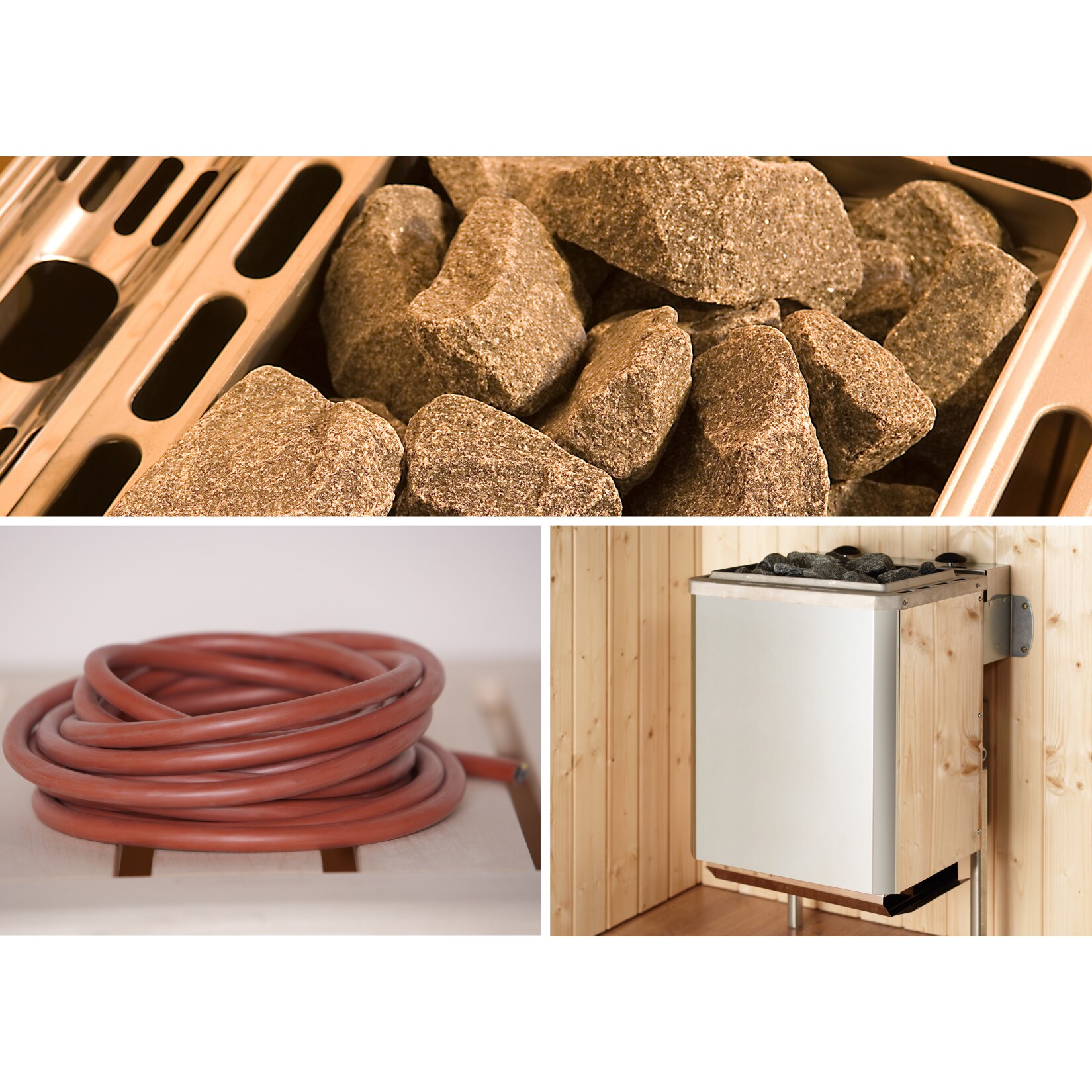 weka Saunaofenset 9,0 mit integrierter Steuerung inkl. Anschlu&szlig;kabel - Bild 1