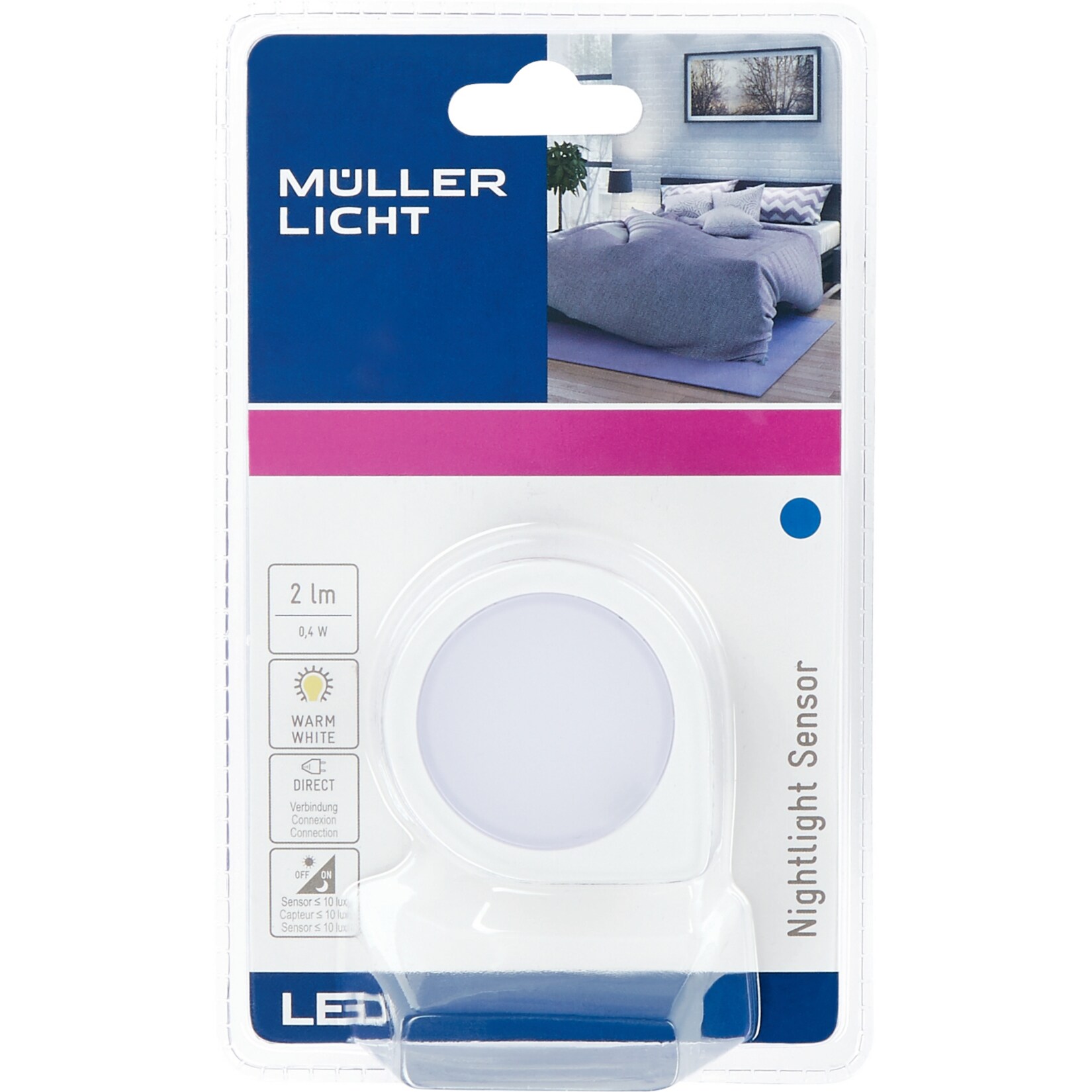 M&Uuml;LLER LICHT Nachtlicht - rund  27700001 - Bild 1