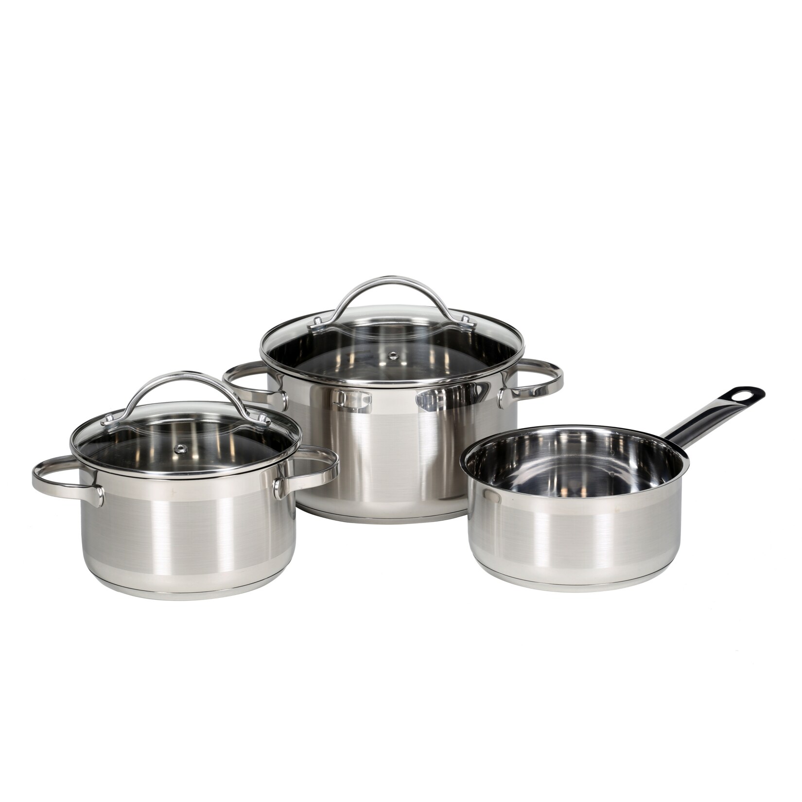 Edelstahl-Topfset Ohio, 3-teilig | 04006776103545