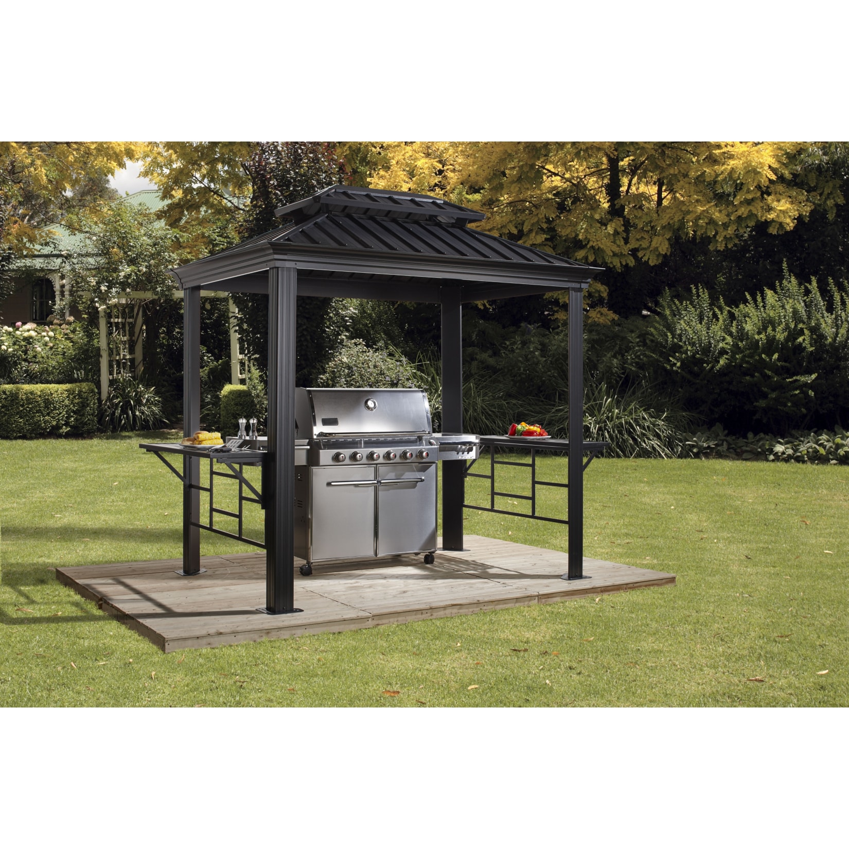 Sojag Pavillon Messina 6x8 BBQ - Bild 1